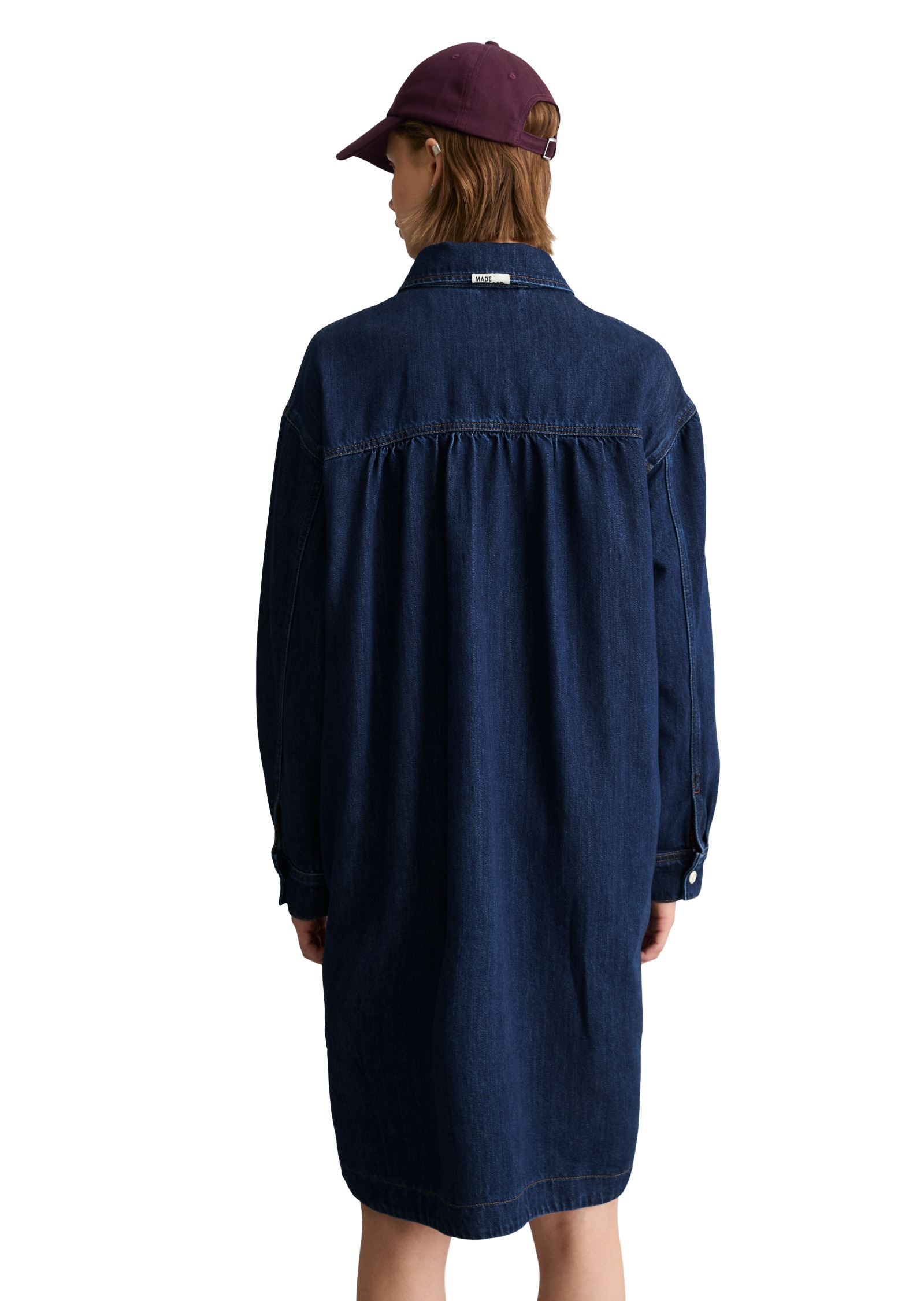Marc O'Polo DENIM Jeanskleid »made with Orange Fiber«
