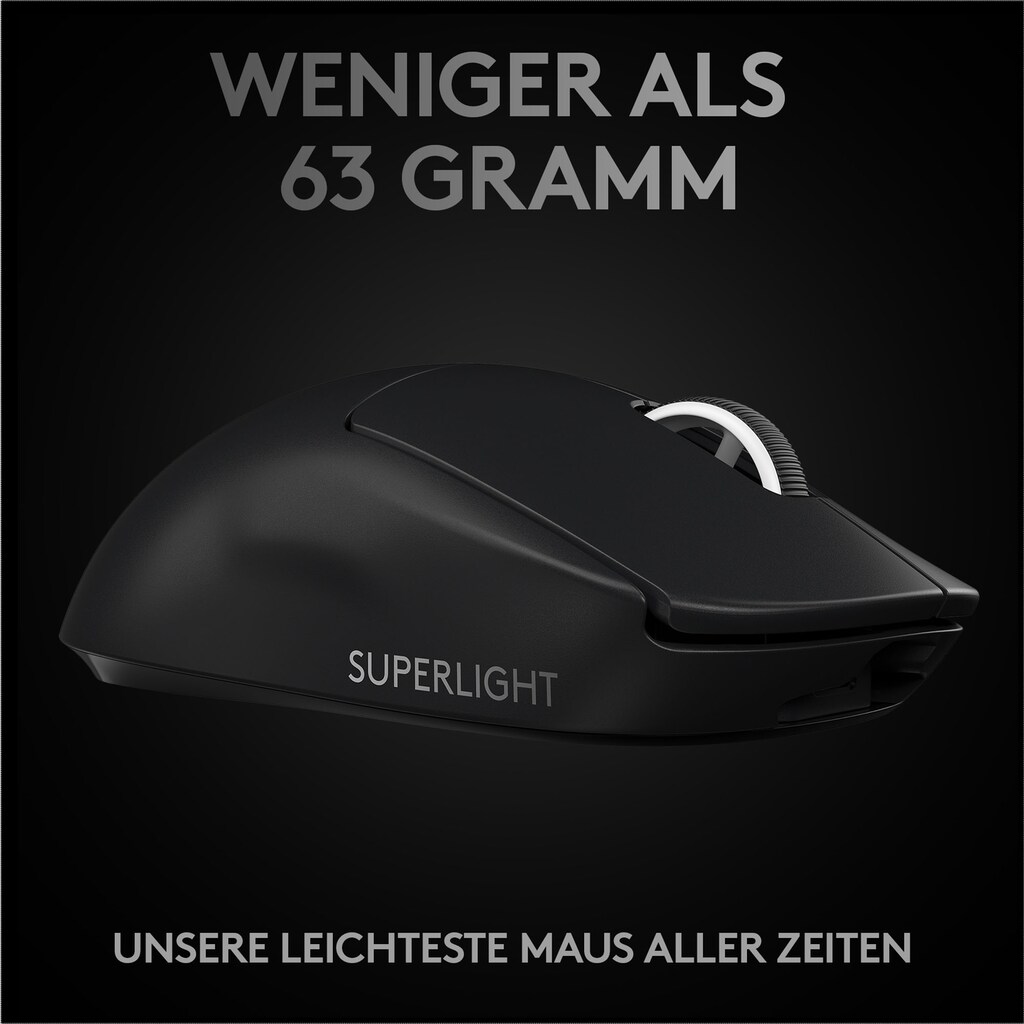 Logitech G Maus »PRO X SUPERLIGHT«, kabellos