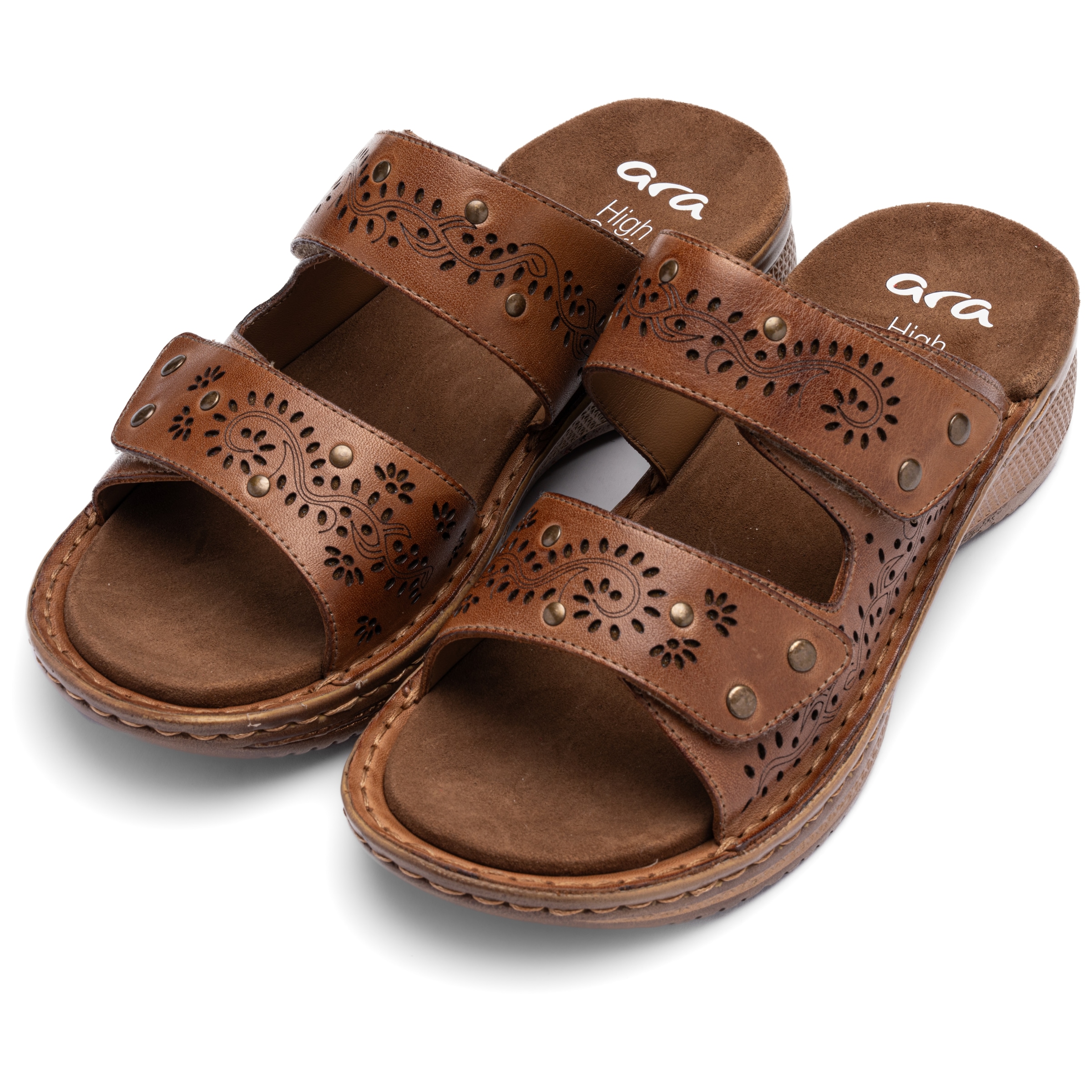 Ara Pantolette "HAWAII" Keilabsatz, Schlupfschuh, Sommerschuh, in G-Weite ( günstig online kaufen