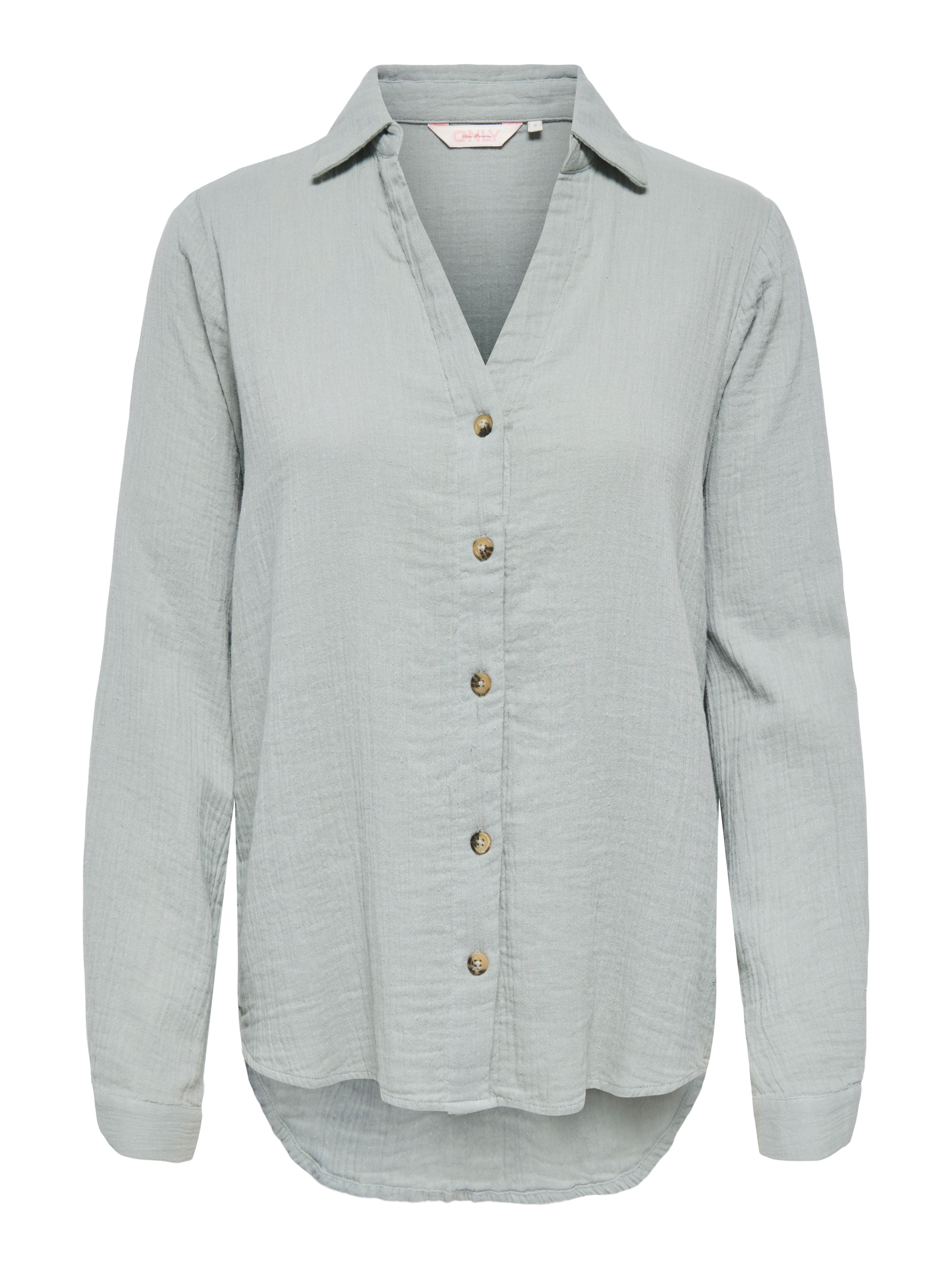 ONLY Langarmbluse "ONLTHYRA LIFE L/S REGULAR SHIRT NOOS WVN" günstig online kaufen