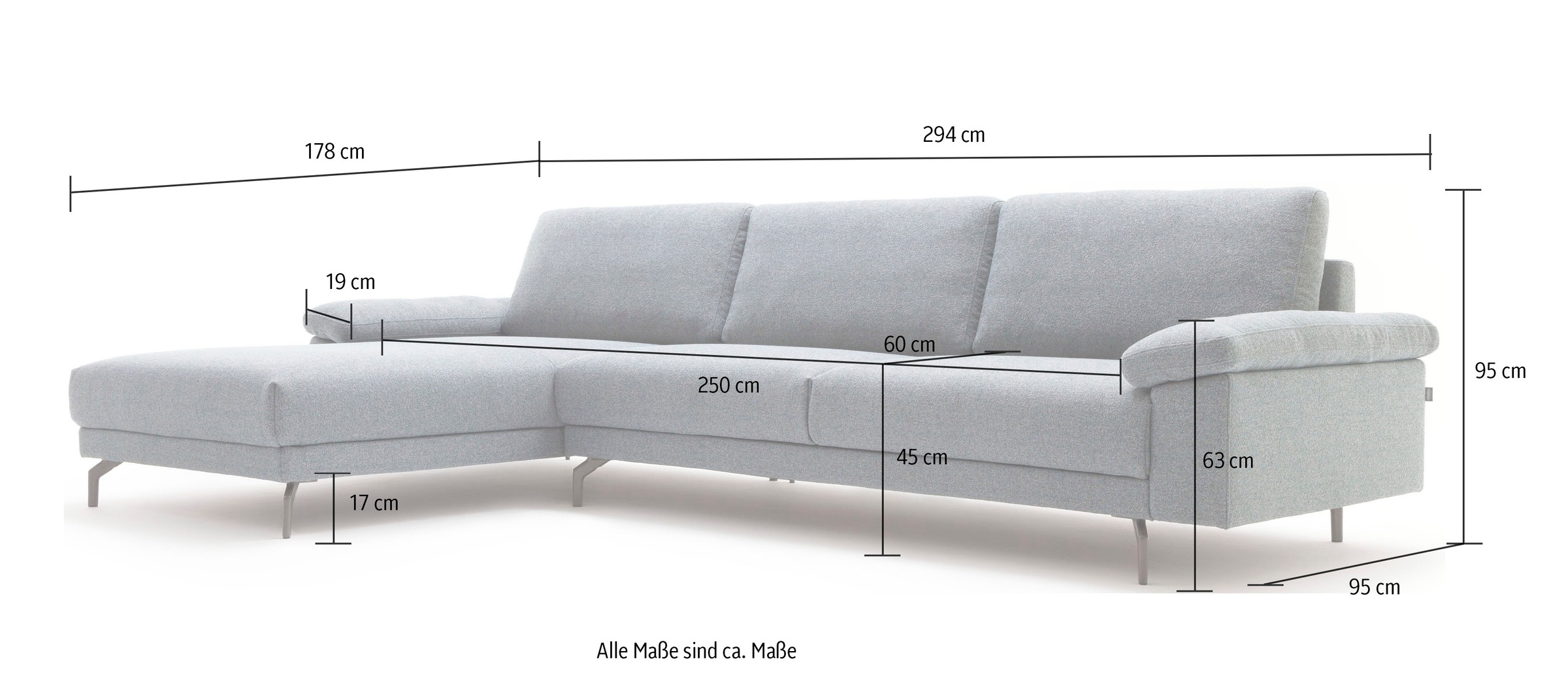 Creation BY ROLF BENZ Ecksofa »CR.450«