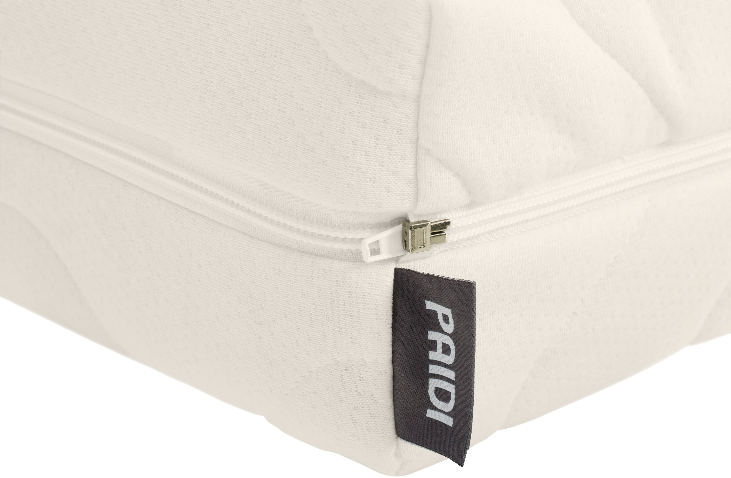 PAIDI Kaltschaummatratze »Mehrzonen Airwell® Drell, 7-Zonen Wendematratze mit Gel-Schaumlage« 14 cm hoch Verschiedene Größen, Cremefarben, H2, 60°C waschbarer Bezug, 1 Stk. tlg. Kinder- und Jugendseite, atmungsaktiv, strapazierfähig, Mischgewebe