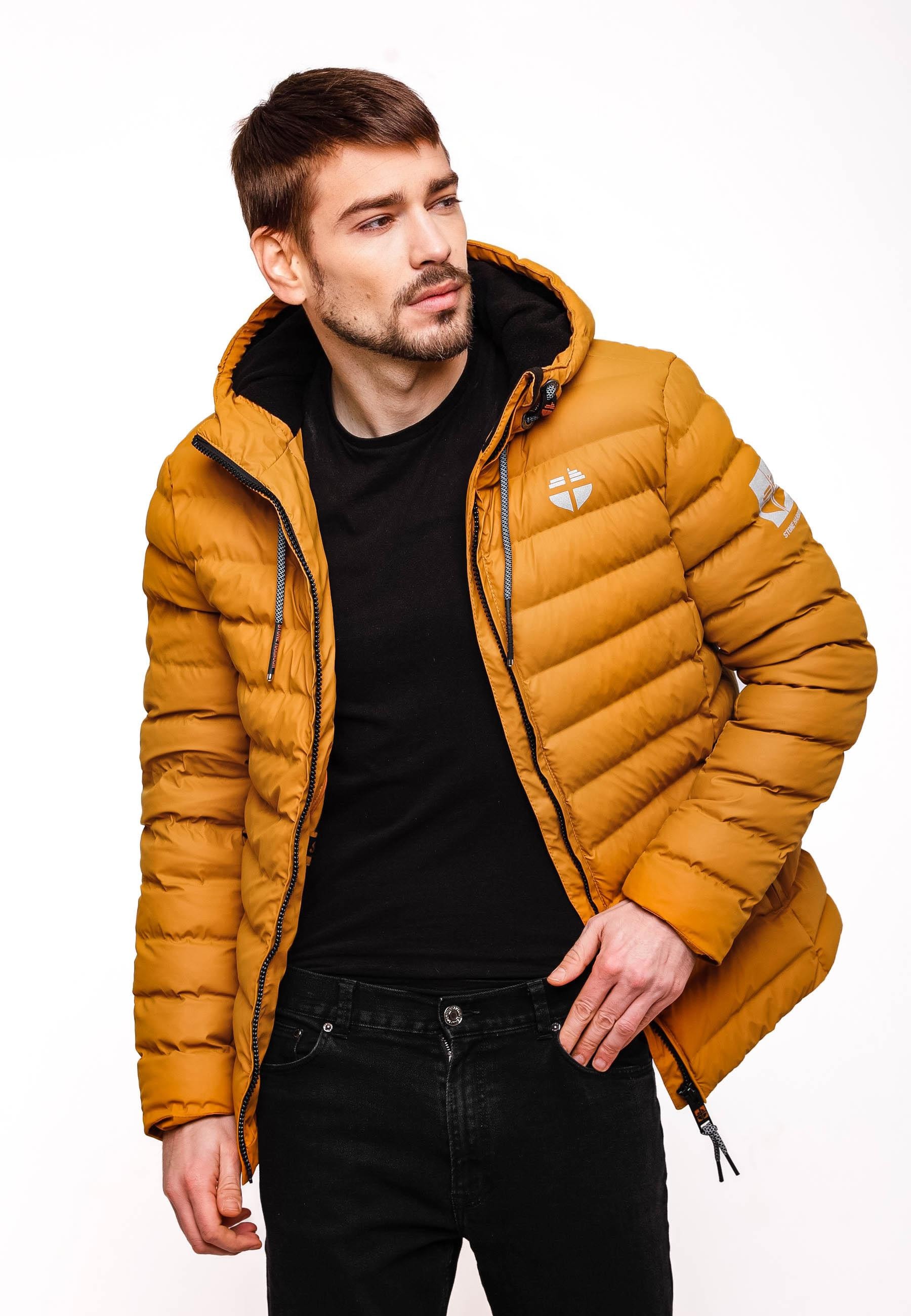 Stone Harbour Winterjacke "Zaharoo", mit Kapuze, Wasserdichte, gesteppte Re günstig online kaufen