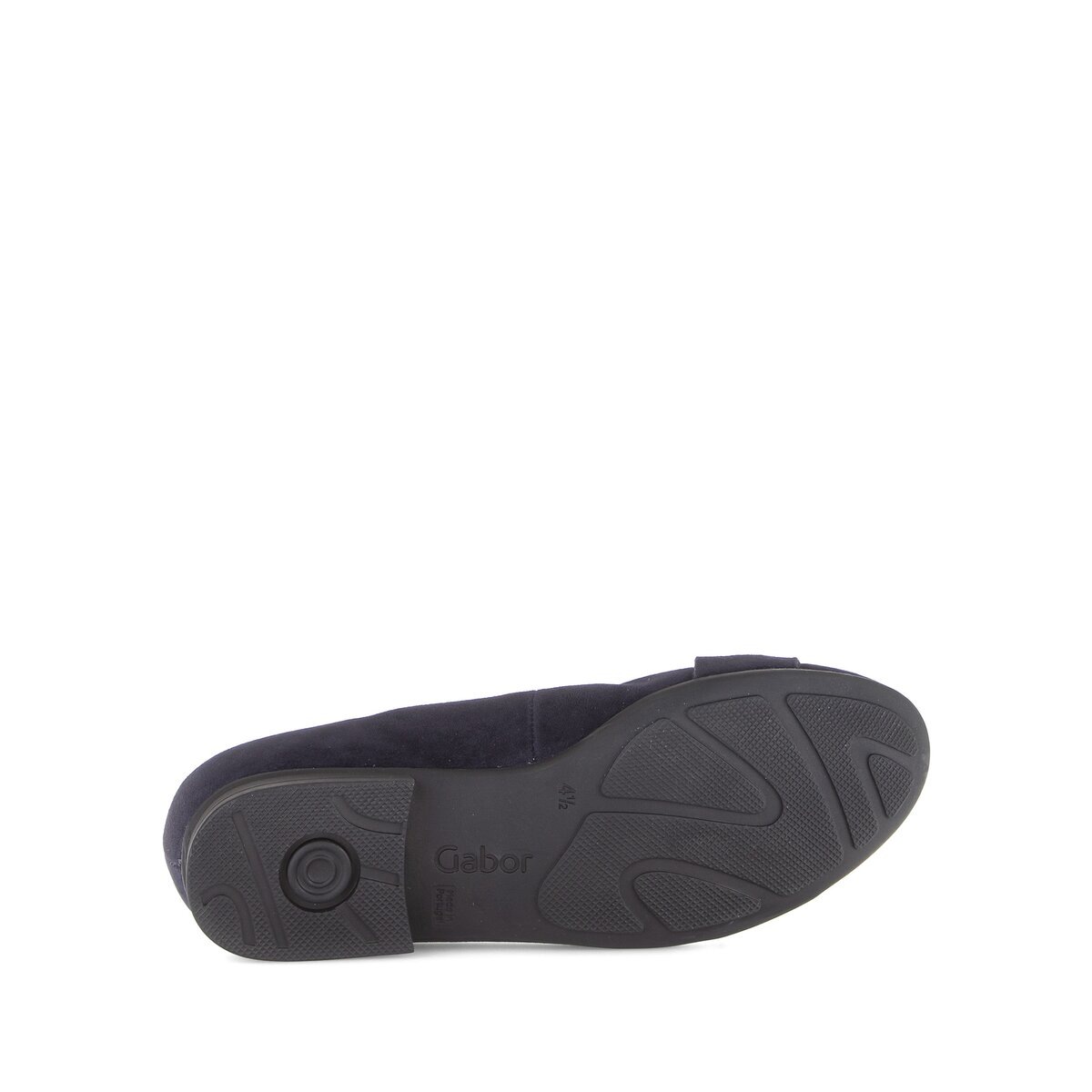 Ballerina GABOR "Eleganter Ballerina", Damen, Gr. 37,5, blau, Schuhe Ballerina 3