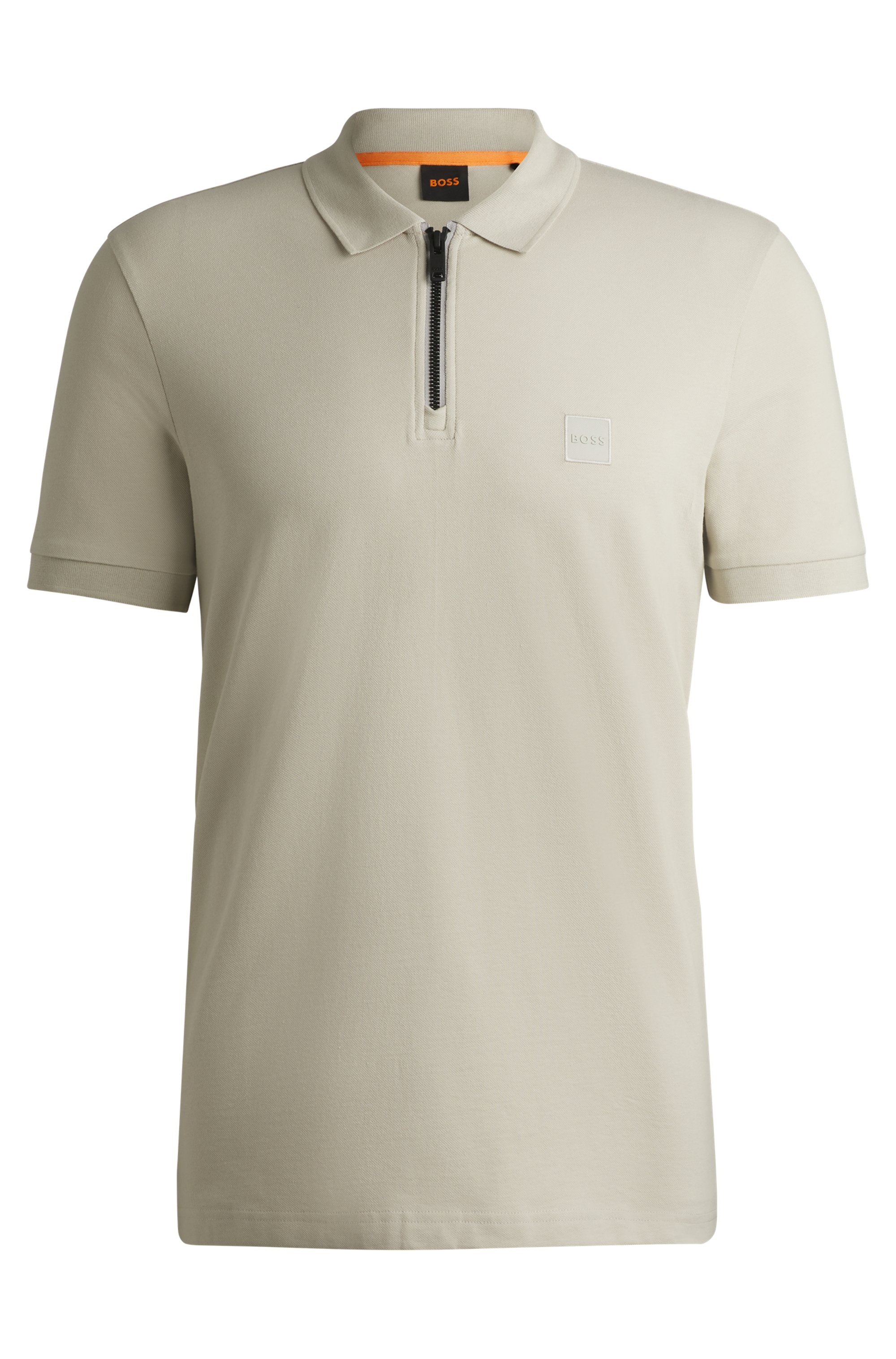 BOSS ORANGE Poloshirt »Passerzip«, mit Polokragen