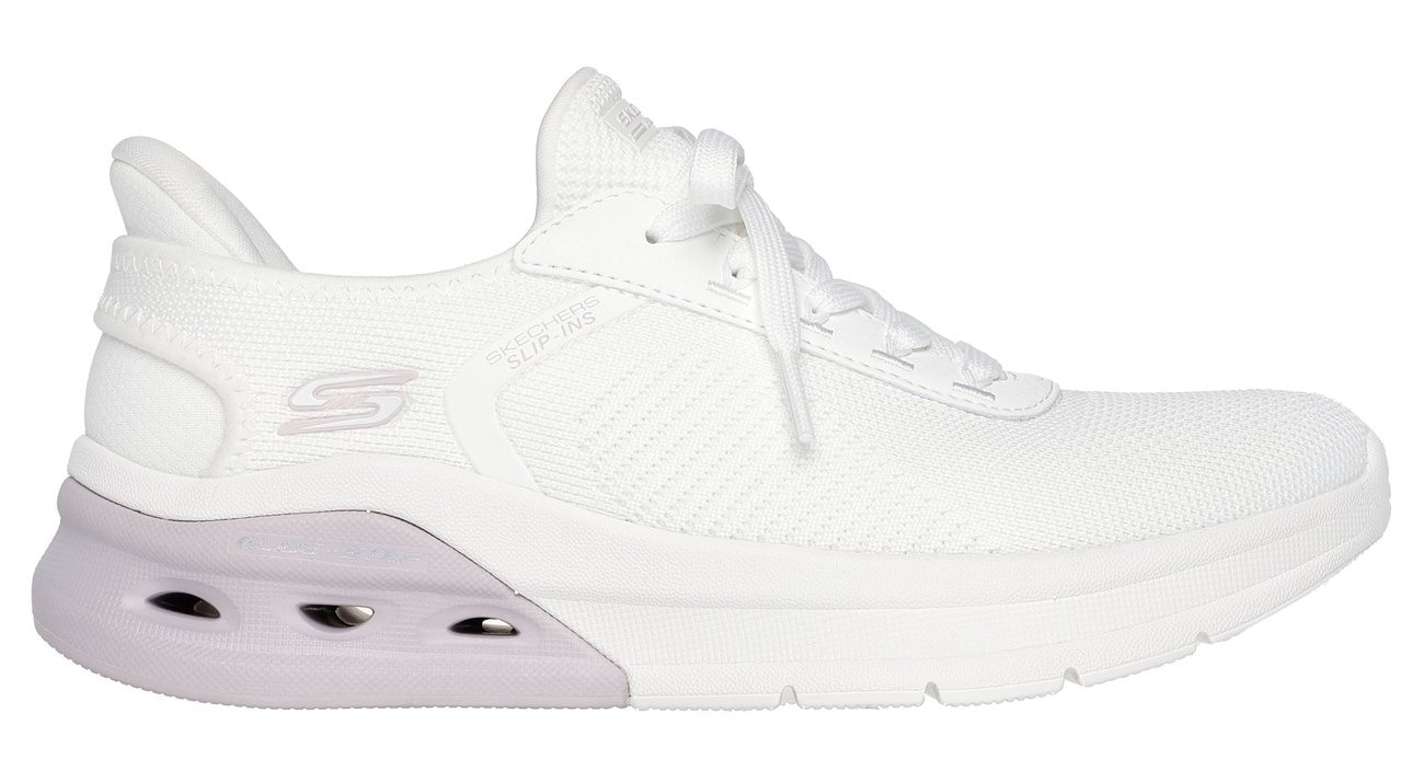Skechers Slip-On Sneaker »BOBS ARC WAVES 2.0«, Trainingsschuh, Slipper, Schnürschuh in veganer Verarbeitung