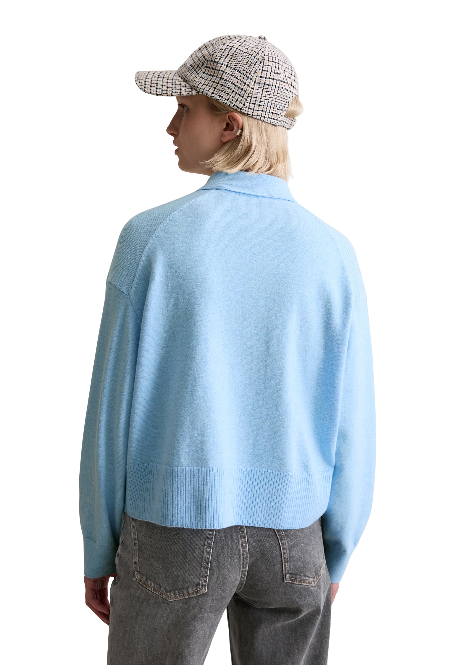 Marc O'Polo DENIM Strickpullover »aus Soft Cotton Stretch«