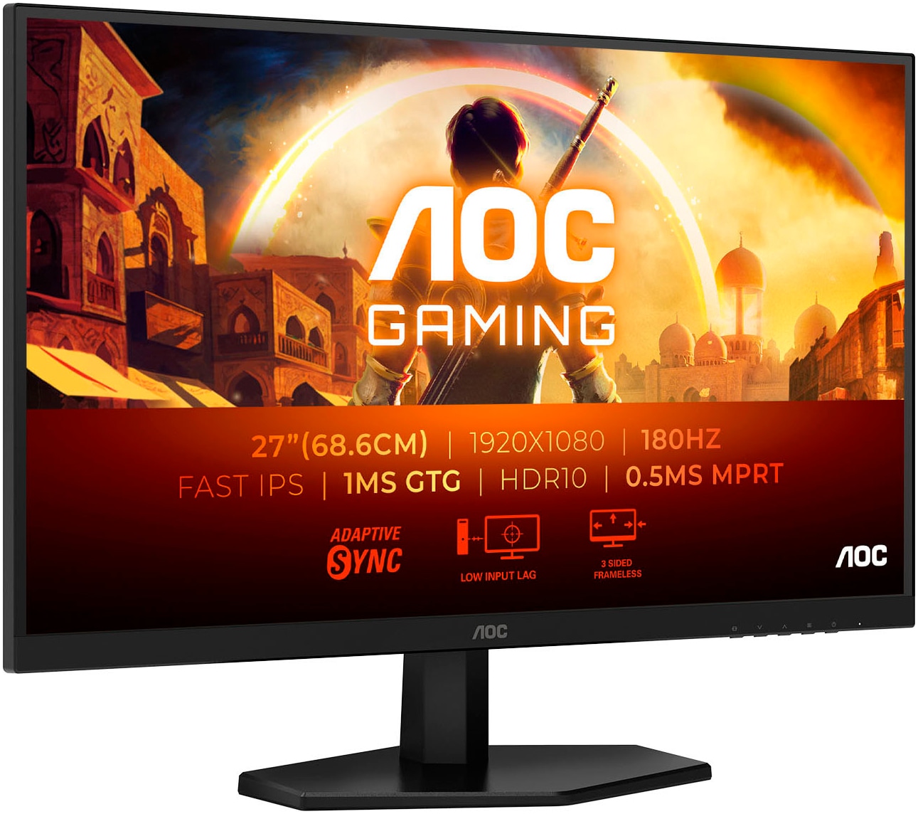 AOC LED-Monitor »27G42E«, 69 cm/27 Zoll, 1920 x 1080 px, Full HD, 1 ms Reaktionszeit, 180 Hz