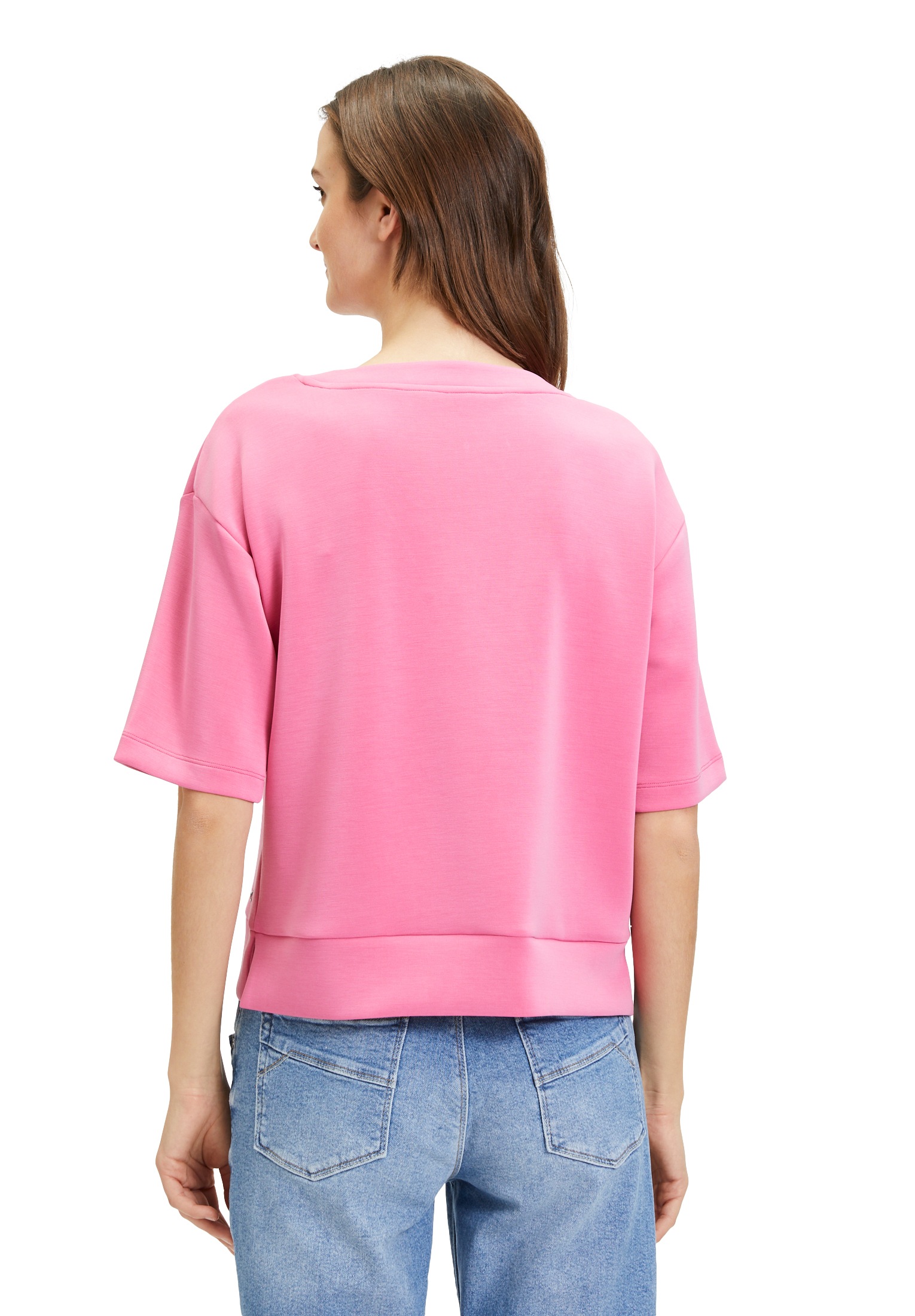 Betty&Co Kurzarmshirt »Betty & Co Sweatpullover kurzarm«, (1 tlg.), Form