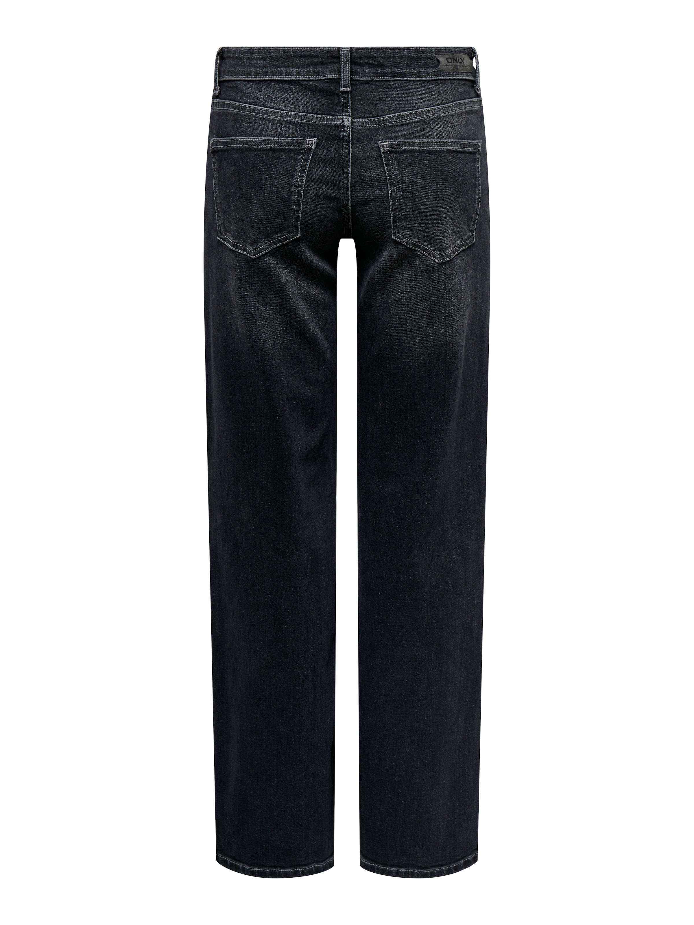 ONLY Straight-Jeans »ONLJUDY-O LW WIDE LEG DNM TAI850 NOOS« in dunkler Waschung, gerade Form, niedrige Leibhöhe