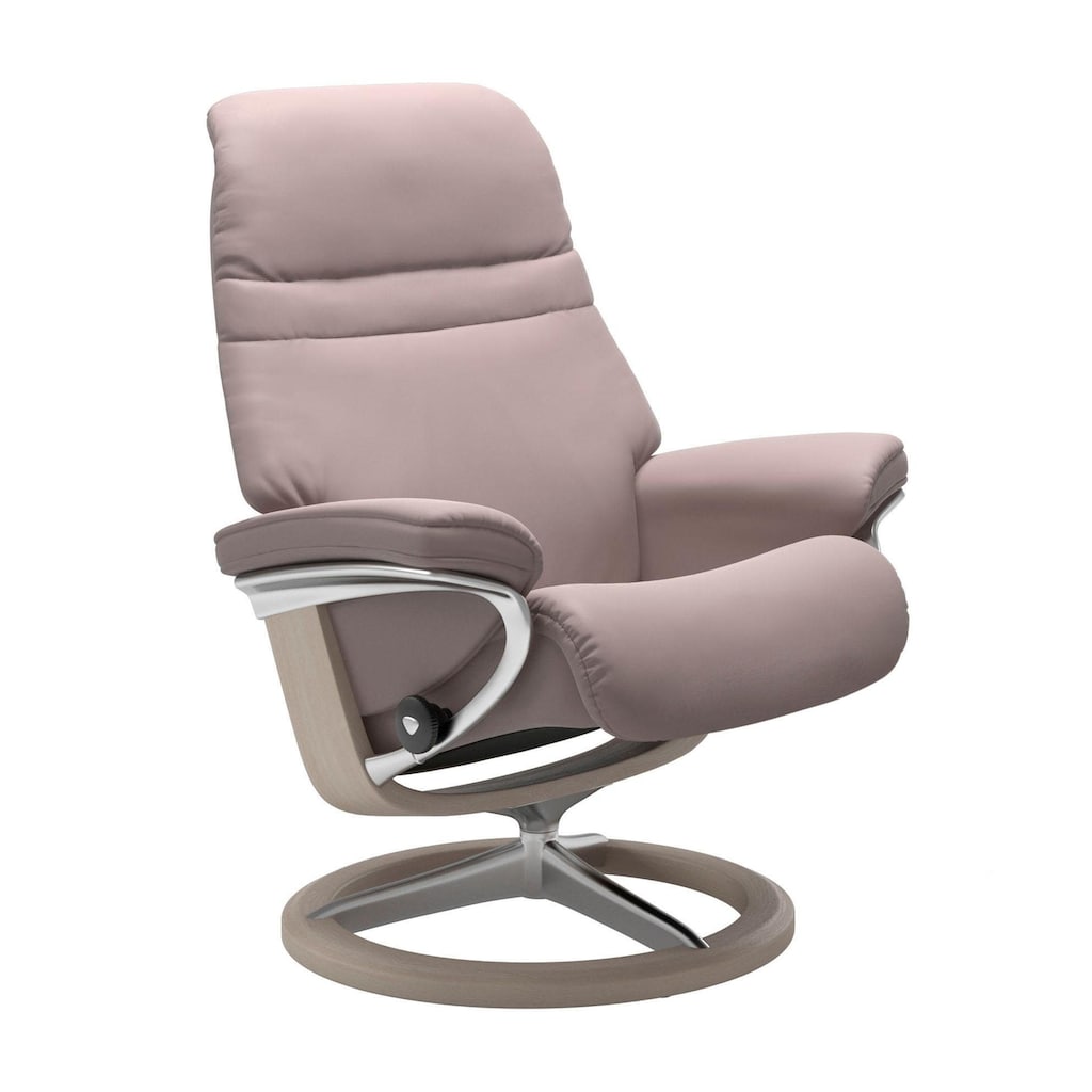 Stressless® Relaxsessel »Sunrise«, mit Signature Base, Größe M, Gestell Whitewash