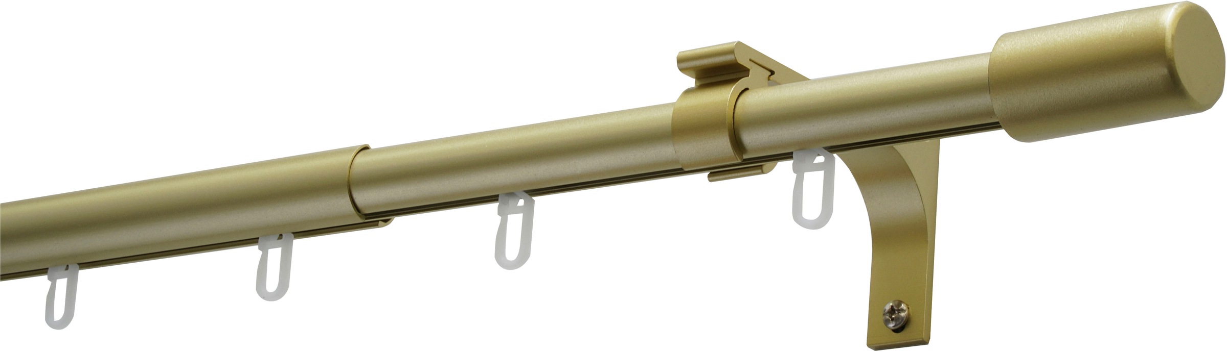 GARDINIA Gardinenstange "Gardinenstangen Set Thasos" Ø 19 mm 1 läufig-läufi günstig online kaufen