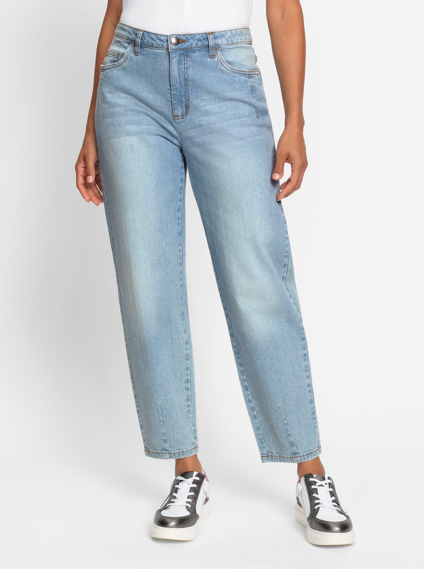 Inspirationen 5-Pocket-Jeans 1 Stk. tlg. günstig online kaufen