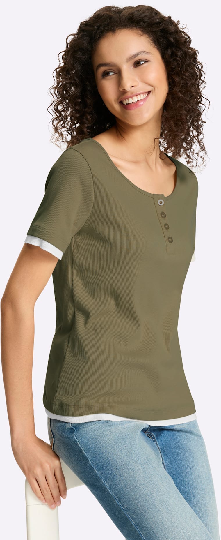 heine 2-in-1-Shirt »Shirt« 1 tlg.