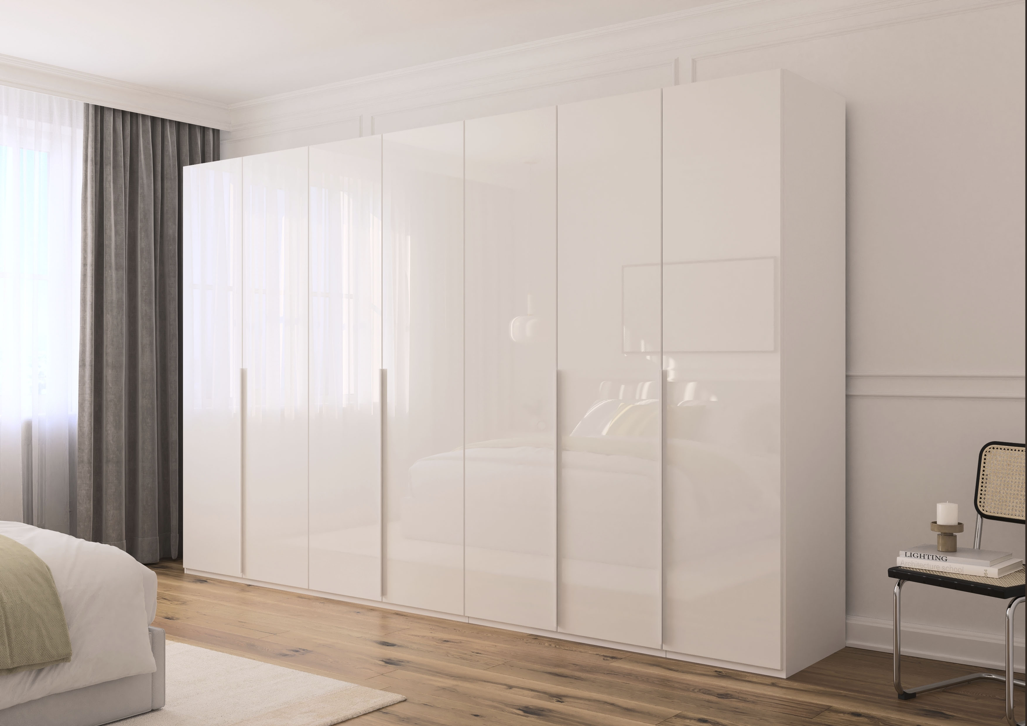 Thumbnail - rauch Drehtürenschrank "Kleiderschrank Schrank Garderobe Wäscheschrank BESTSELLER MONTCLAR" 3 Ausstattungen BASIC/CLASSI...