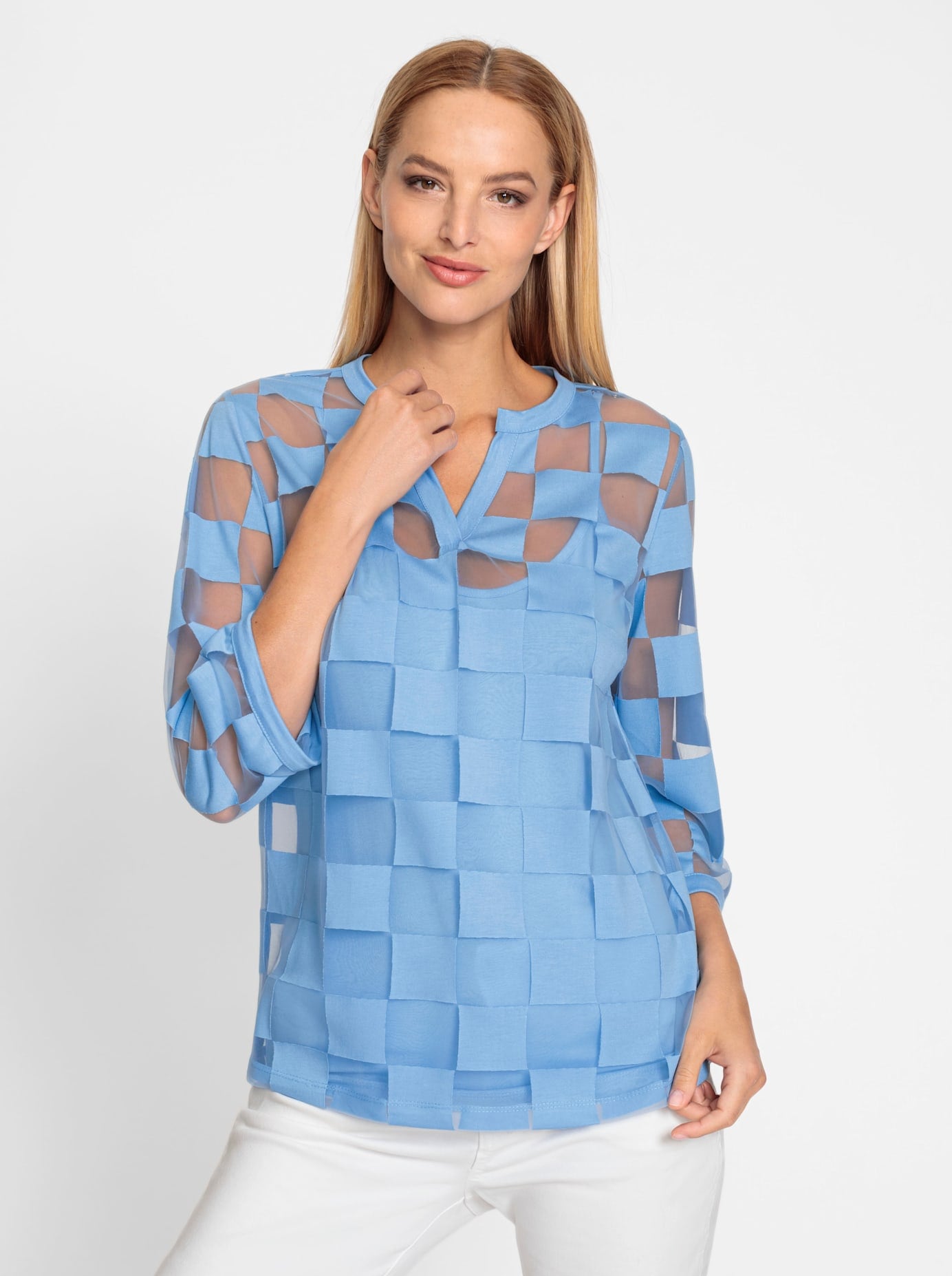heine Rundhalsshirt »Shirt«, (1 tlg.)