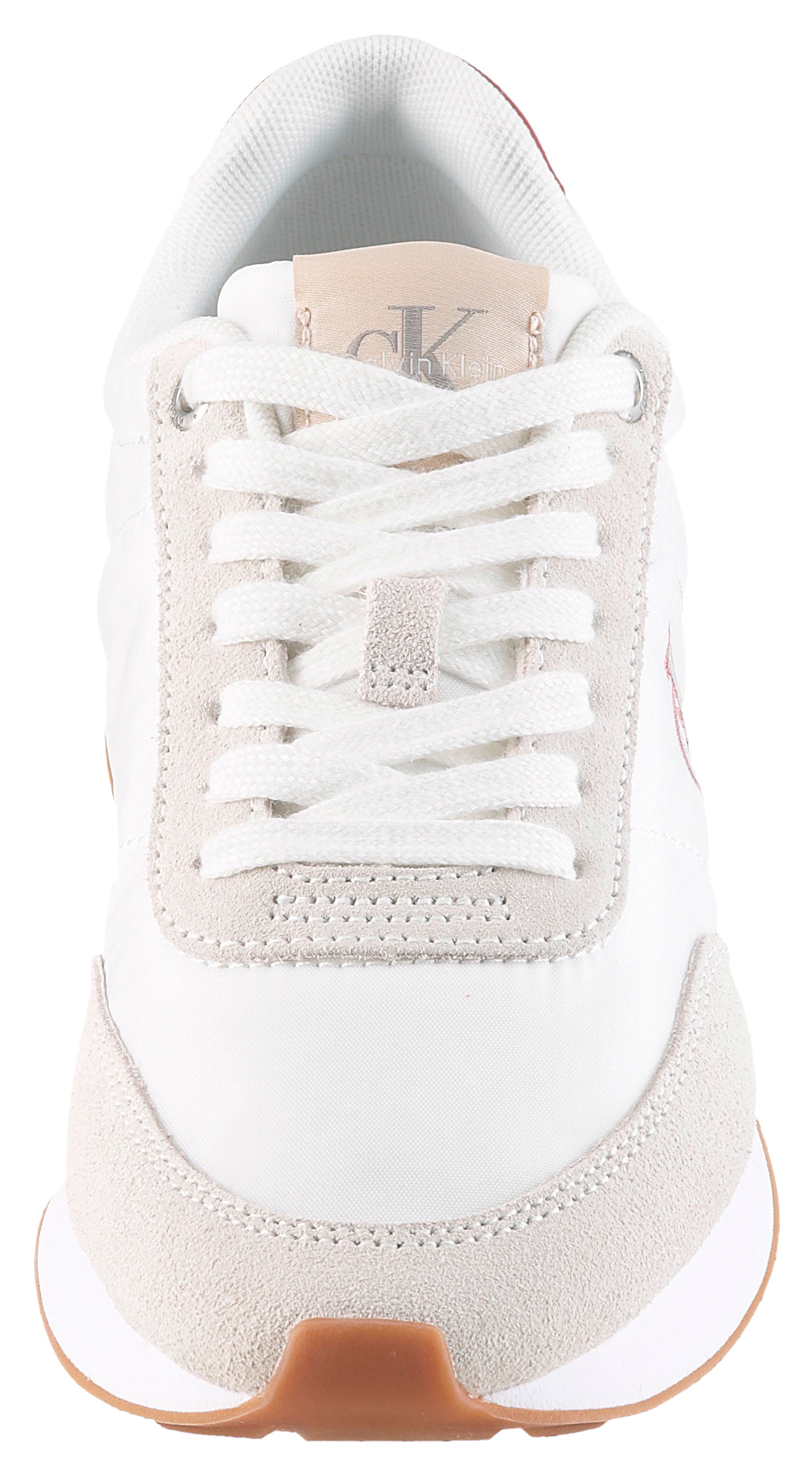 Calvin Klein Keilsneaker »RETRO RUNNER ESS MIX MAT«  Schnürschuh, Halbschuh, Freizeitschuh mit leichter Laufsohle