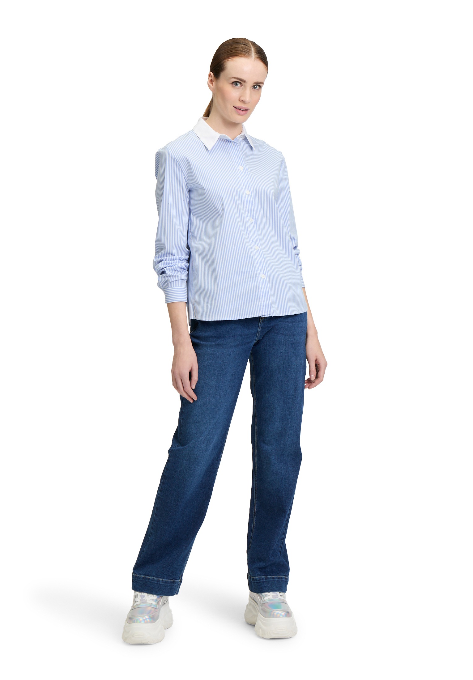 Cartoon Klassische Bluse »Cartoon Streifenbluse mit Strass«