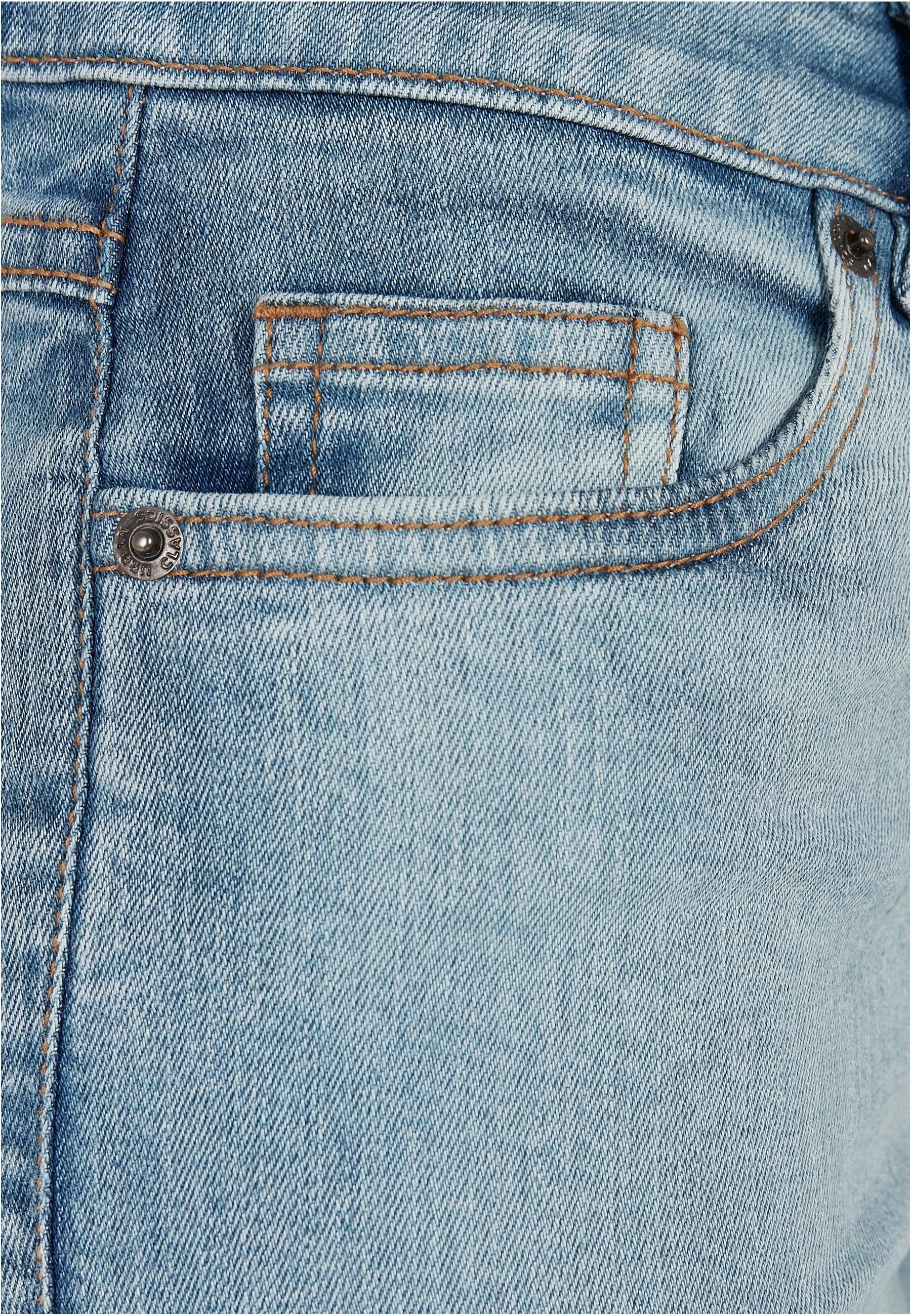 URBAN CLASSICS Bequeme Jeans »Urban Classics Damen Ladies High Waist Flared Denim Pants«, (1 tlg.)