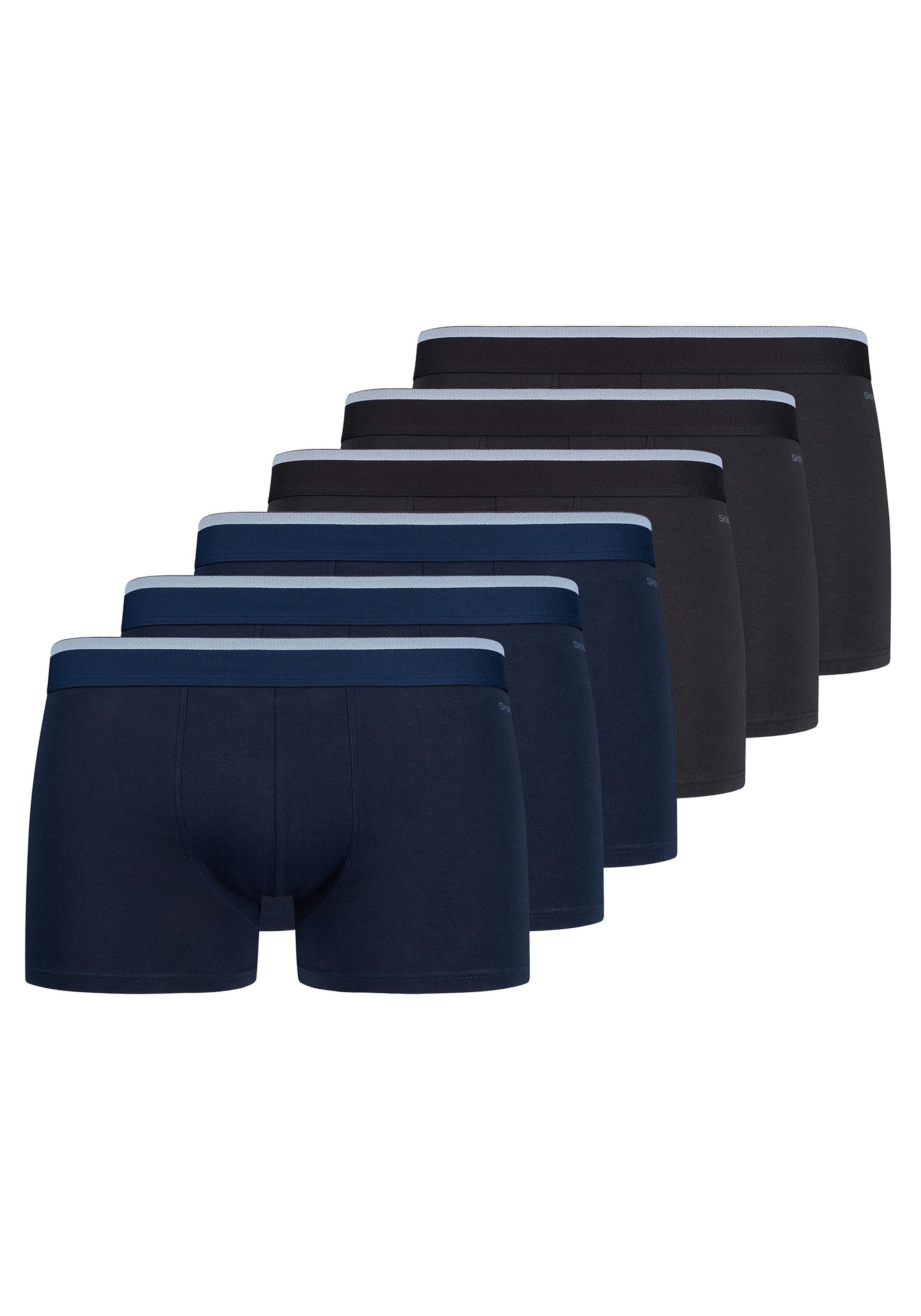 Skiny Boxershorts "Boxershort Pants Cotton Multipack 6P 6er Pack" günstig online kaufen