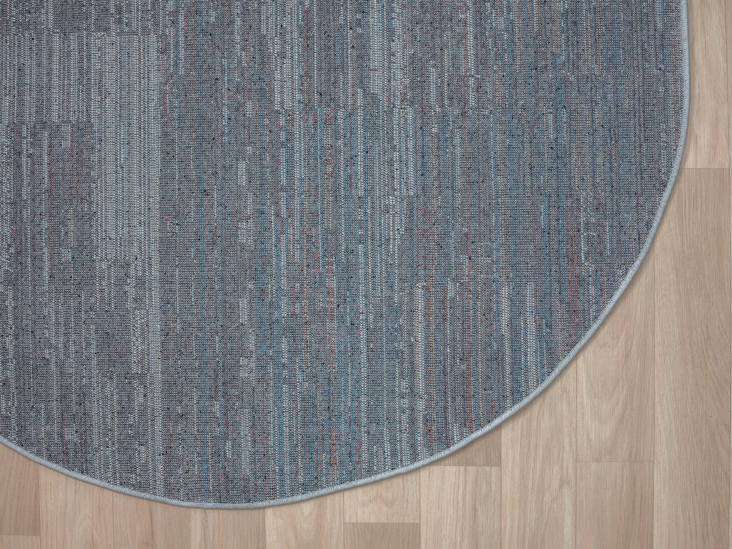 Myflair Möbel & Accessoires Teppich »My Colors«, rund, 8 mm Höhe, Kurzflor, Retro-Design, besonders weich durch Microfaser