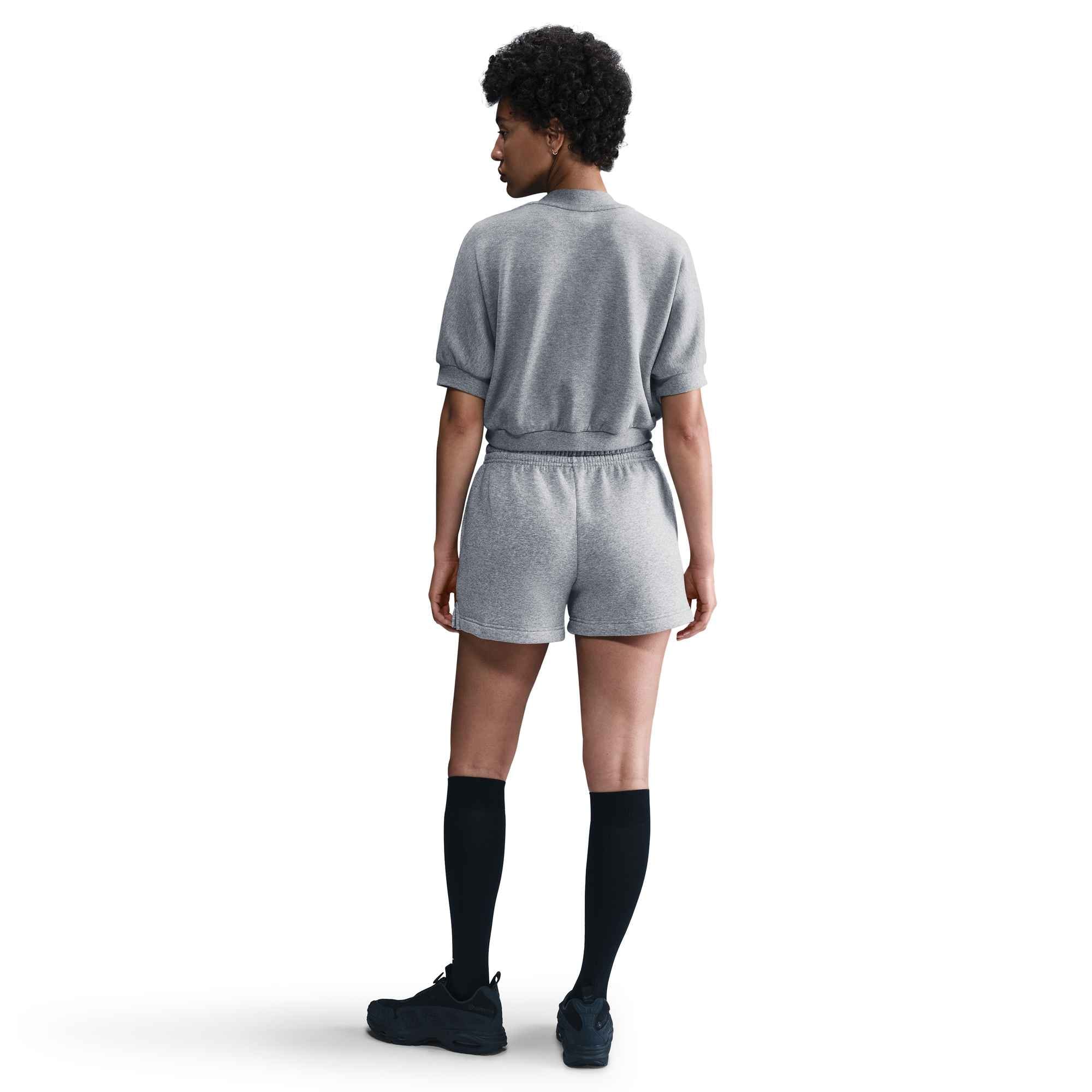 Nike Sportswear Shorts »W NSW PHNX FLC MR STD 4IN SHRT«  aus Fleece, mit verlängerter Kordelzug, sportlicher Stil
