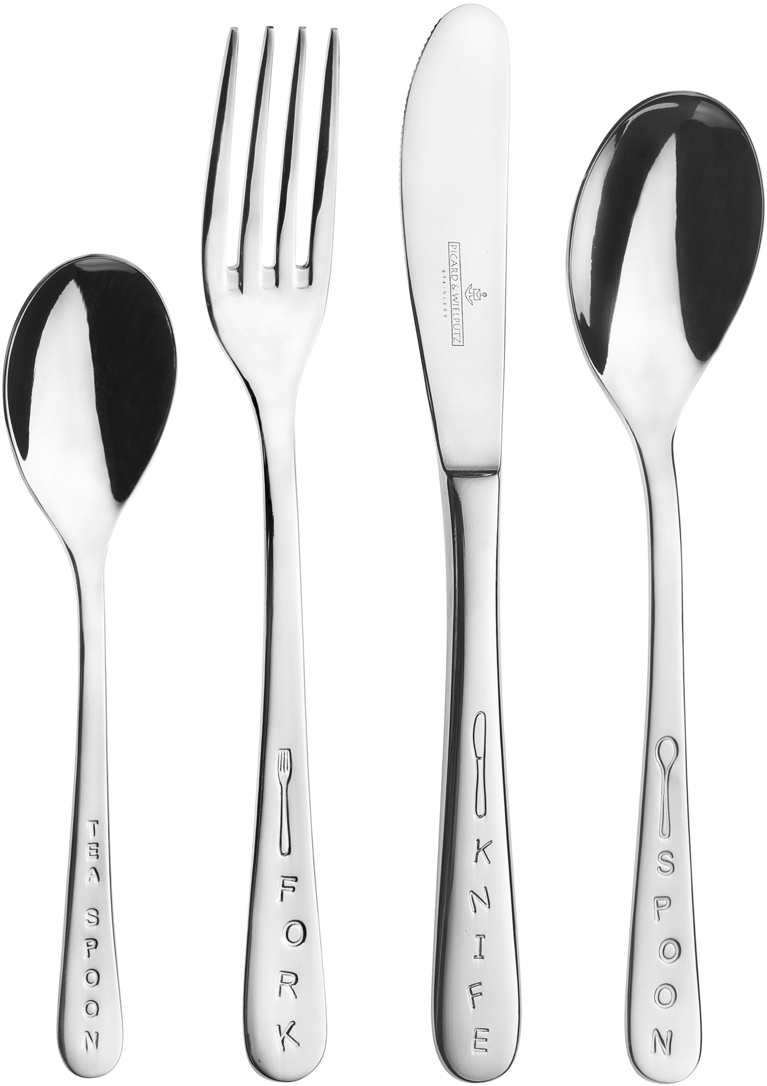 Picard & Wielpütz Solingen Kinderbesteck "6171 Kids" Made in Germany günstig online kaufen