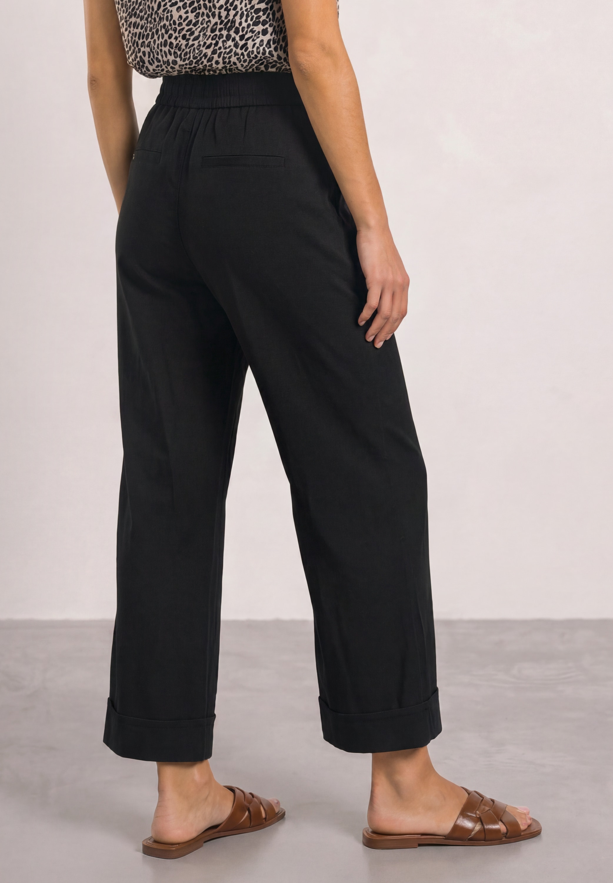 STREET ONE Stoffhose  mit Turn-Up Funktion
