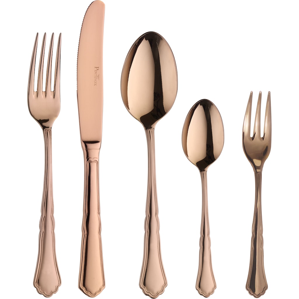 PINTINOX Besteck-Set »Settecento Treasure Bronze«, (Set, 30 tlg.)