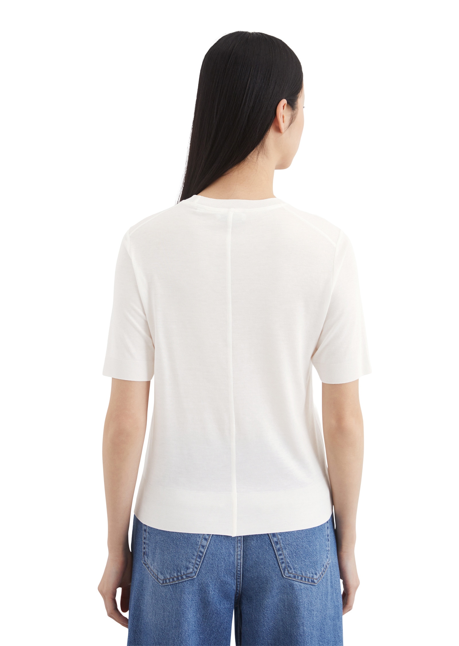 Marc O'Polo T-Shirt »aus TENCEL™ Lyocell-Baumwolle-Mix«
