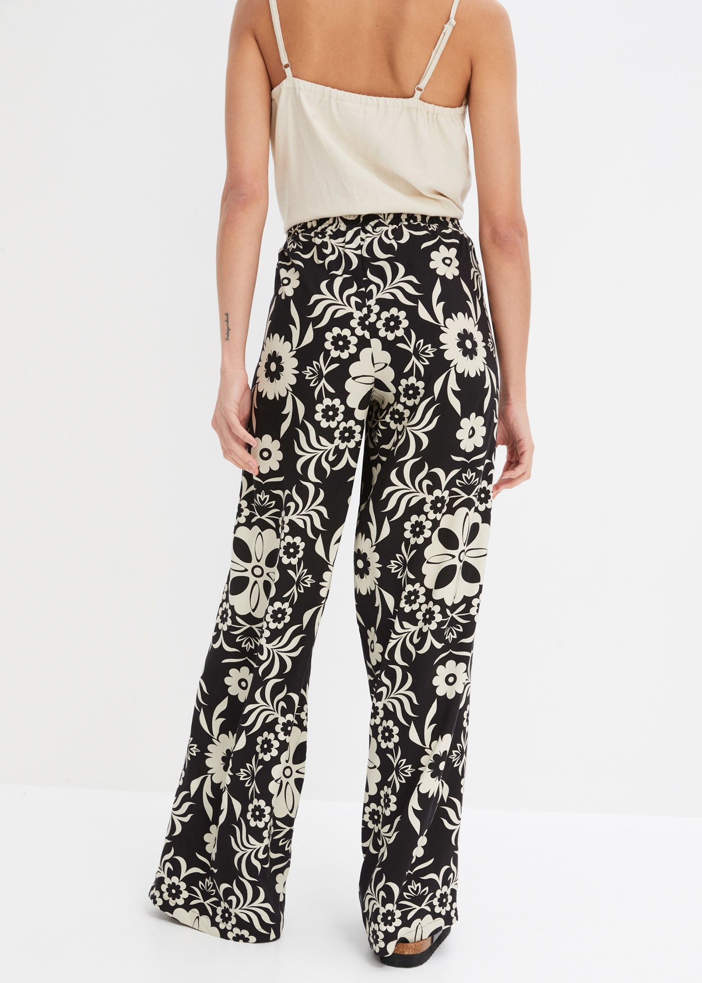 bonprix Marlene-Hose "Marlenehose aus fließender Viskose" Marlenehose aus f günstig online kaufen