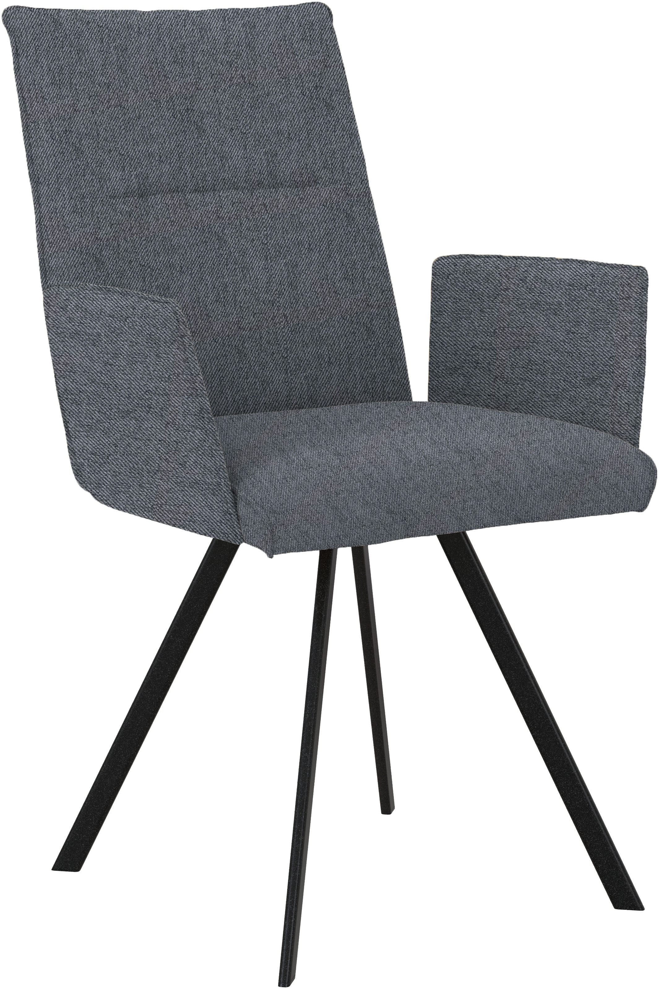 Home affaire Armlehnstuhl »Sava« (Set) 2 Stk.Metallgestell