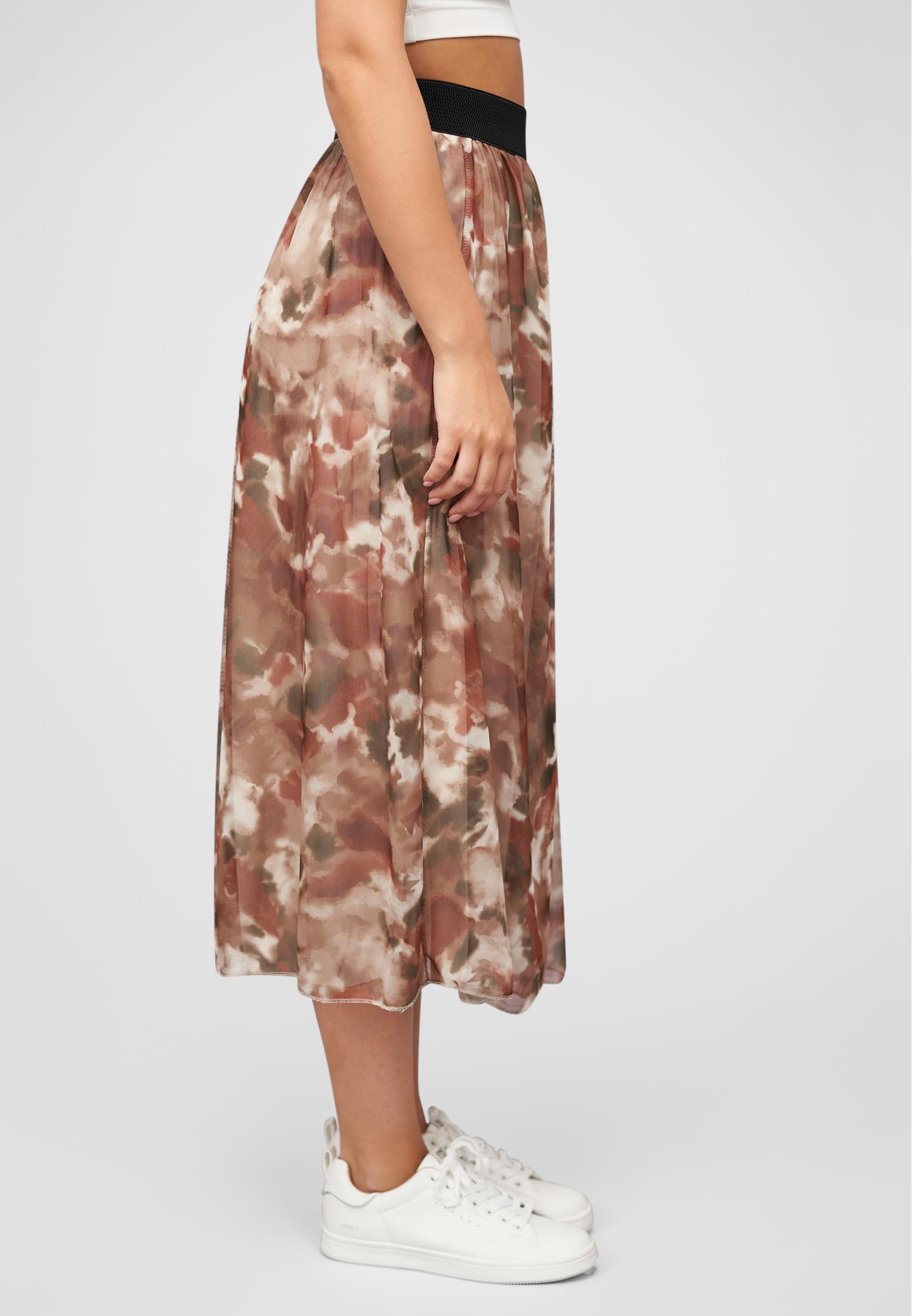 CLOUD 5IVE Shirtkleid »CLOUD 5IVE Longform Rock mit All Over Print und Gummiband« 1 Stk. tlg.