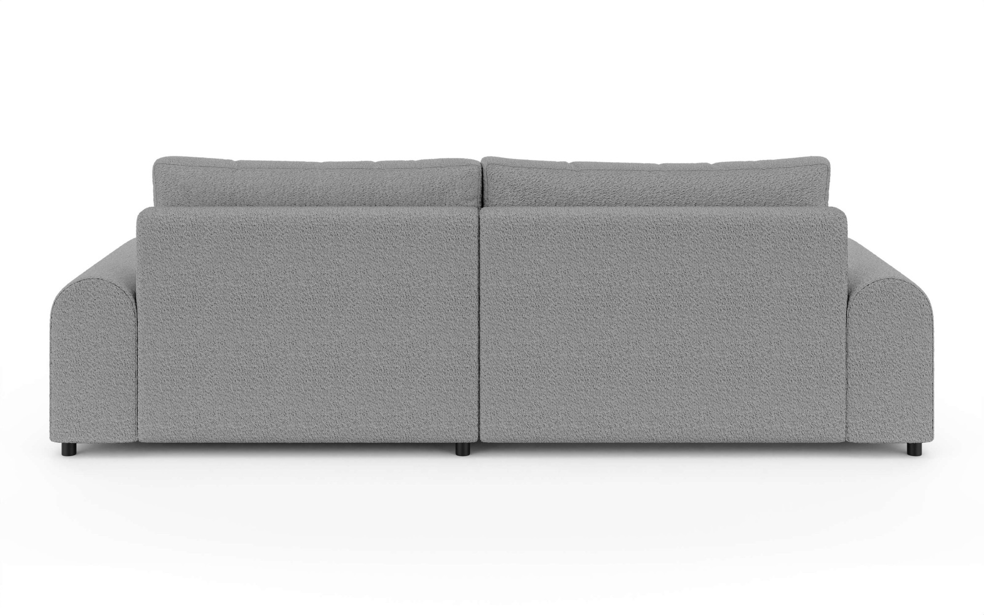 INOSIGN Ecksofa »Marsby, mit Bettfunktion und Bettkasten, Maße: B/H/T 242/65/145 cm«, L-Form mit Wellenunterfederung, Recamiere links oder rechts bestellbar