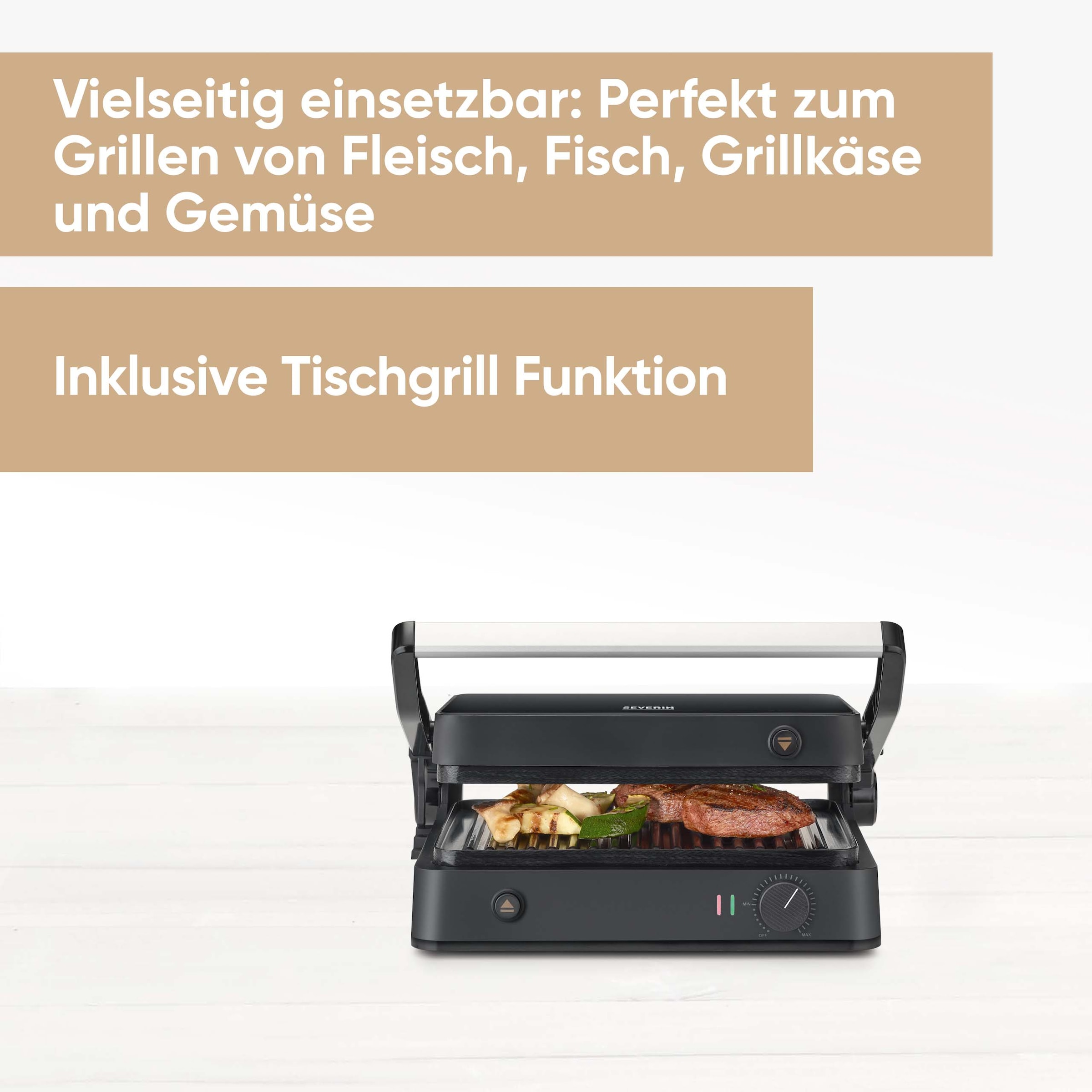 Severin Kontaktgrill »KG 2398« 1800 W