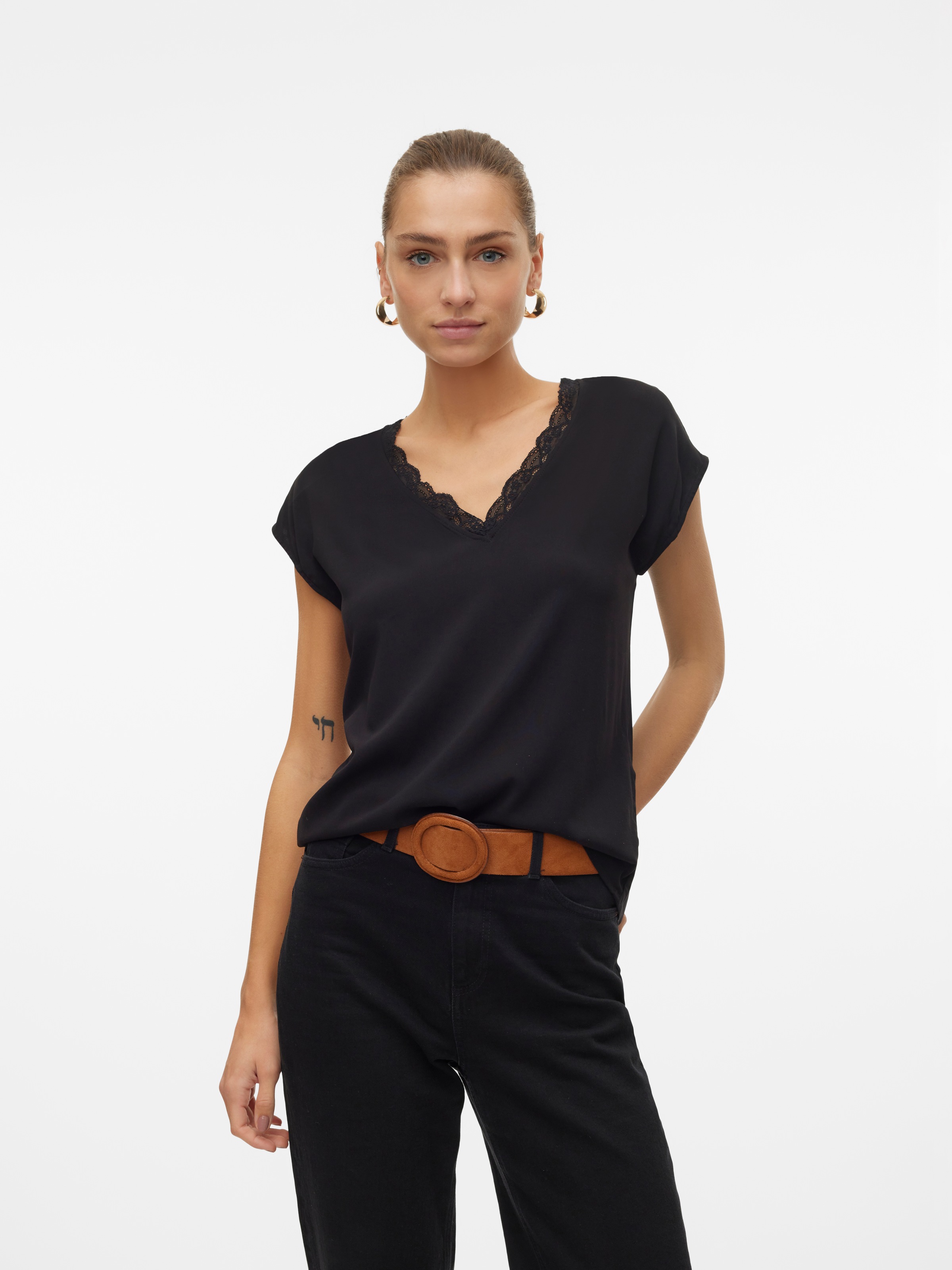 Vero Moda Palaidinukė »VMBELLA SL LACE Marškinėl...