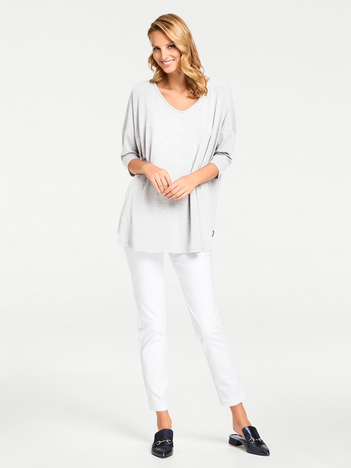 LINEA TESINI by heine Oversize-Shirt "Oversized Shirt" günstig online kaufen