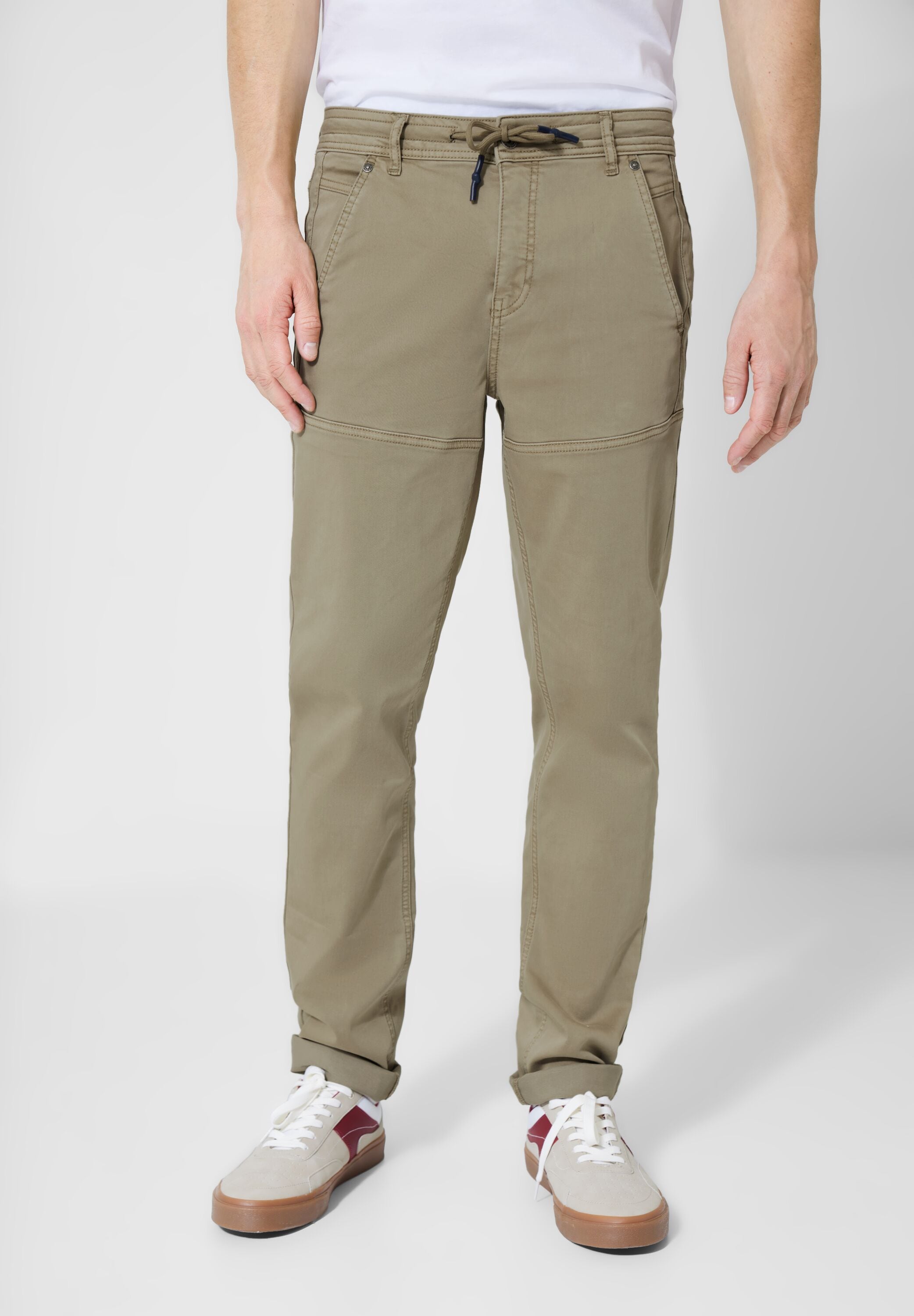 STREET ONE MEN Jogger Pants, 5-Pocket-Style