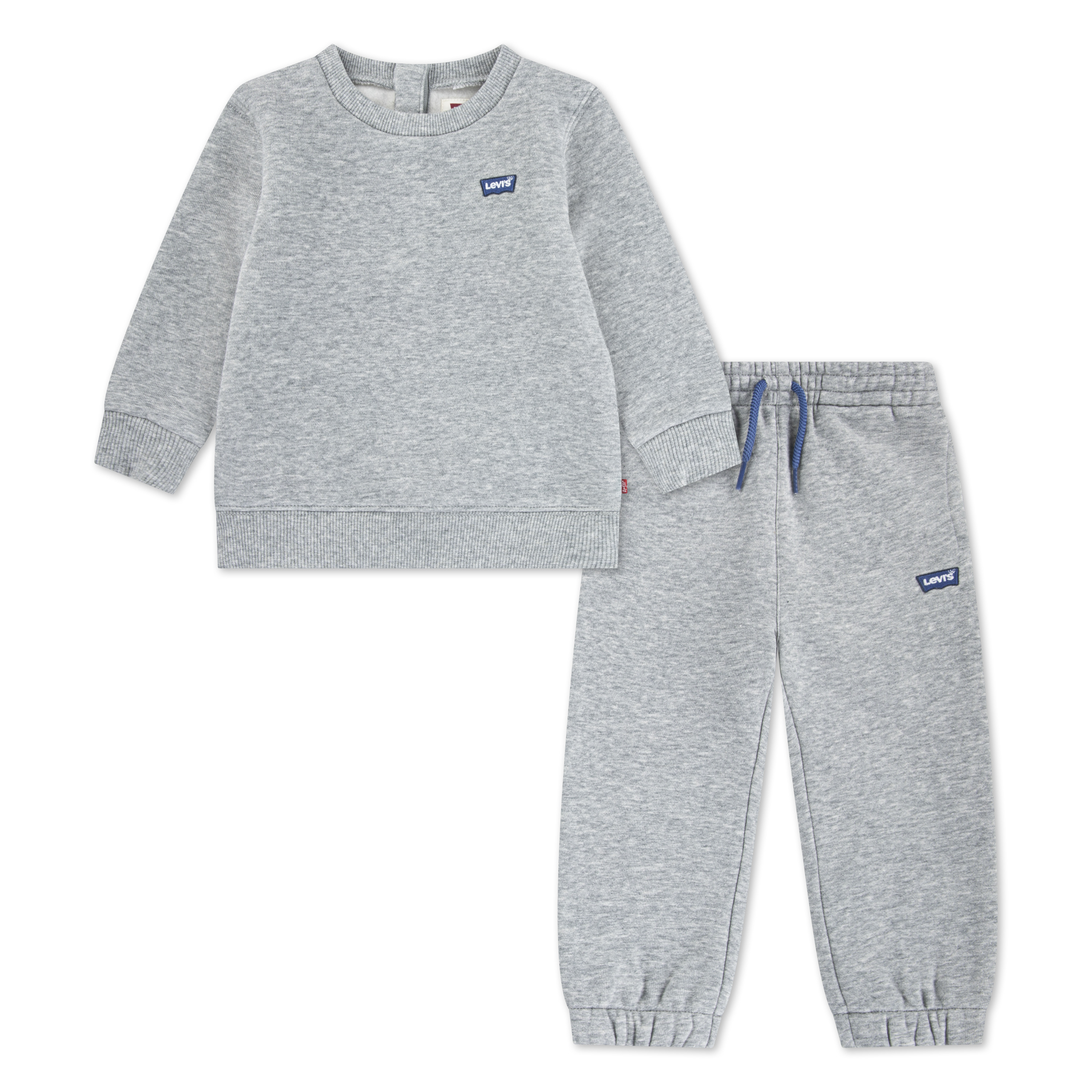 Levis Kids Neugeborenen-Geschenkset "LVN HOODIE,JOGGER SET" Set, 2 tlg. mit kleiner Label-Applikation- Stickerei
