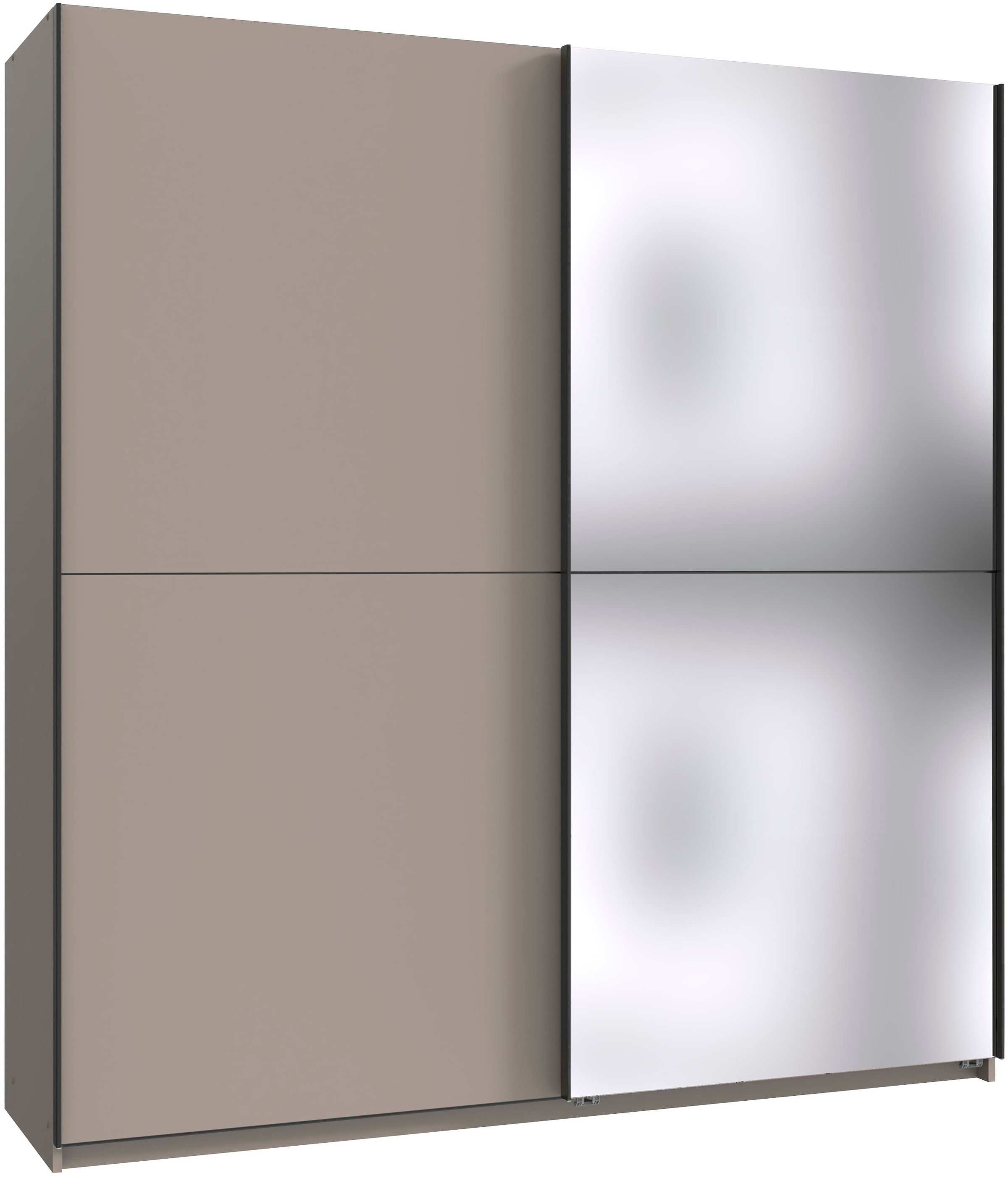 Wimex "Mugano, B/T/H 135 oder 180/65/198cm, Made in Germany" wähle Deine Ausstattung: Basic oder Premium, 2 Schwebetüren mit oder ohne Spiegel, Metallgriffe