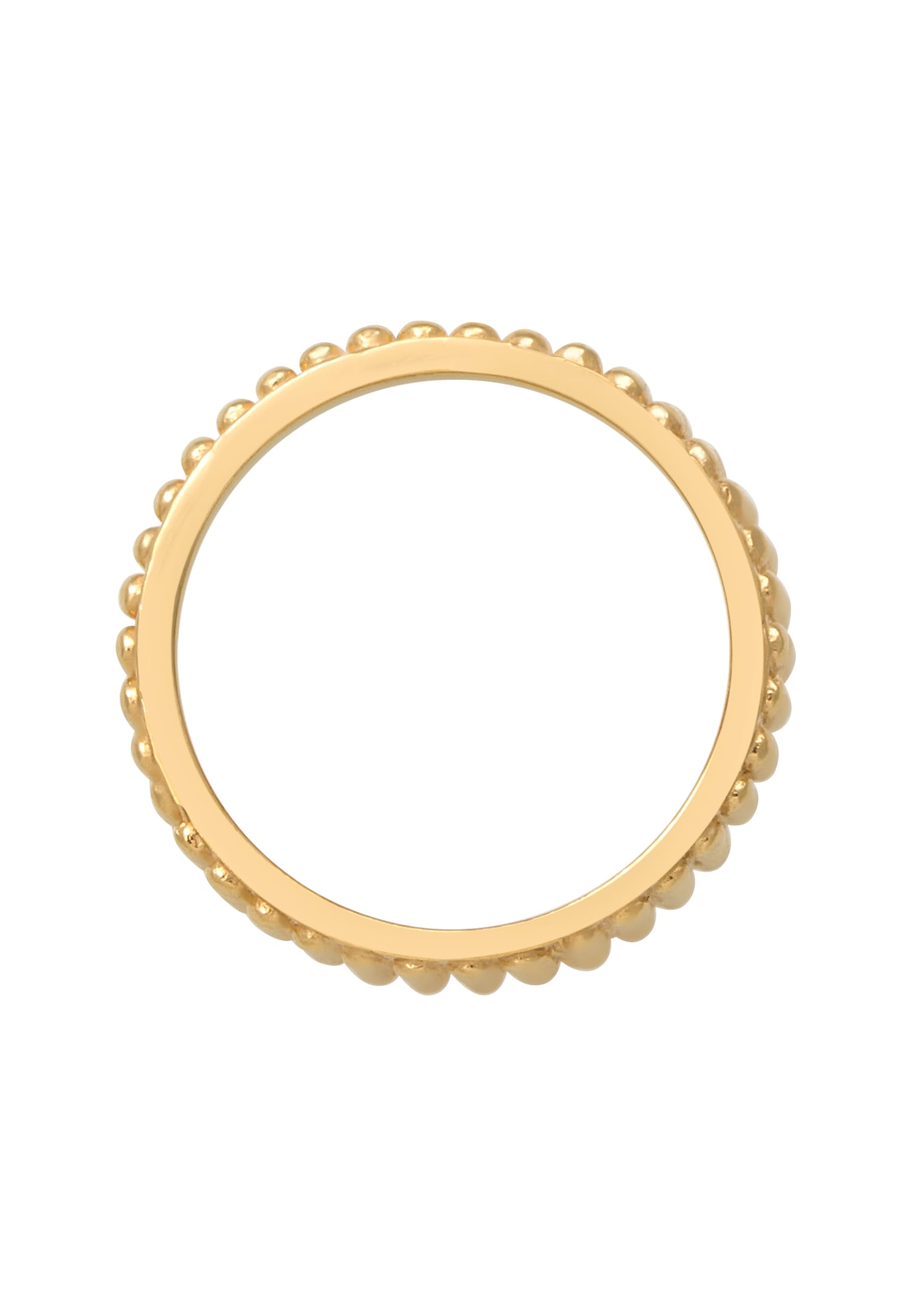 Elli Fingerring »Breit Bandring Dots Kugeln 925 Silber«