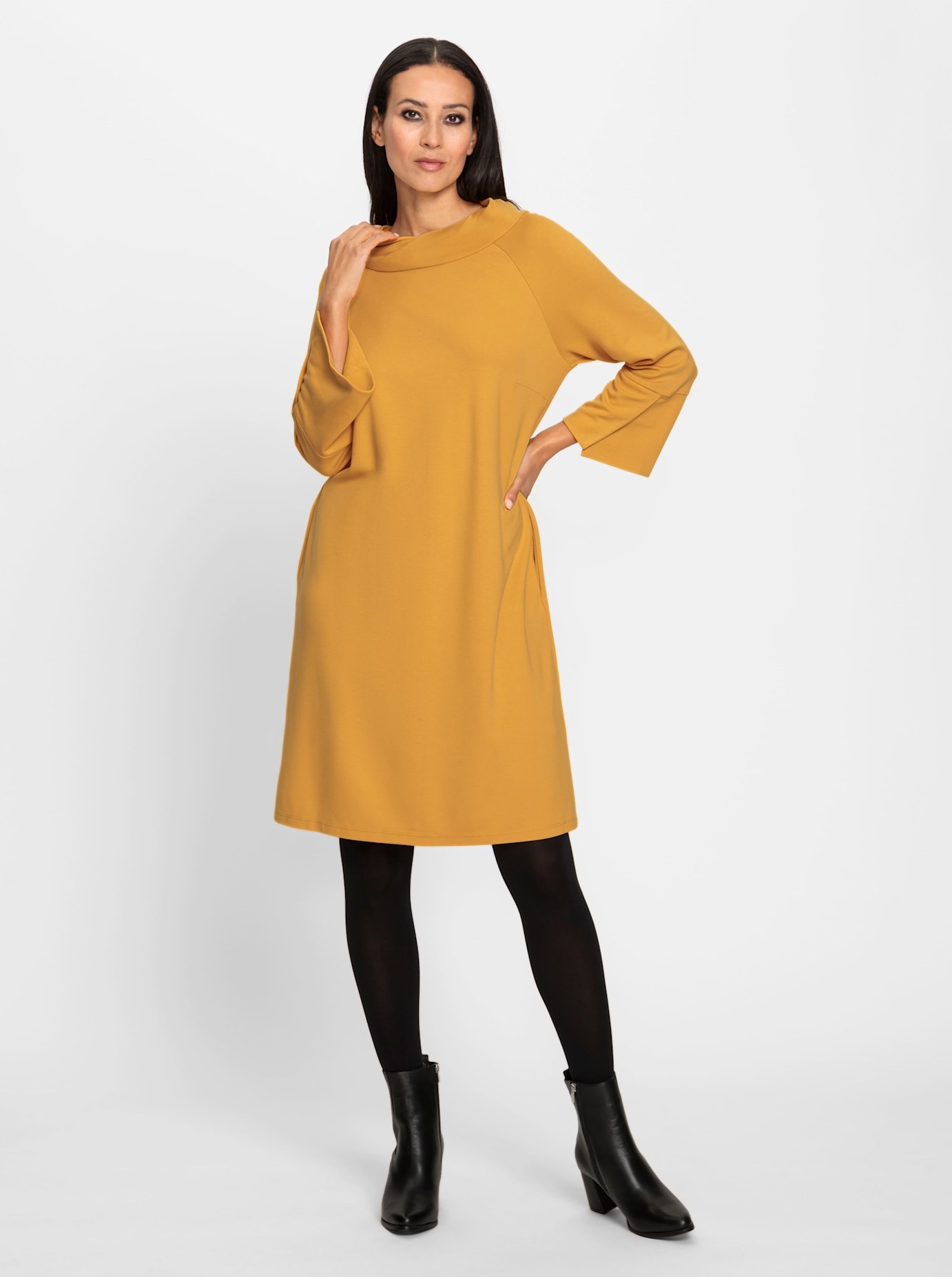 heine Jerseykleid "Jersey-Kleid" Nahttasche günstig online kaufen
