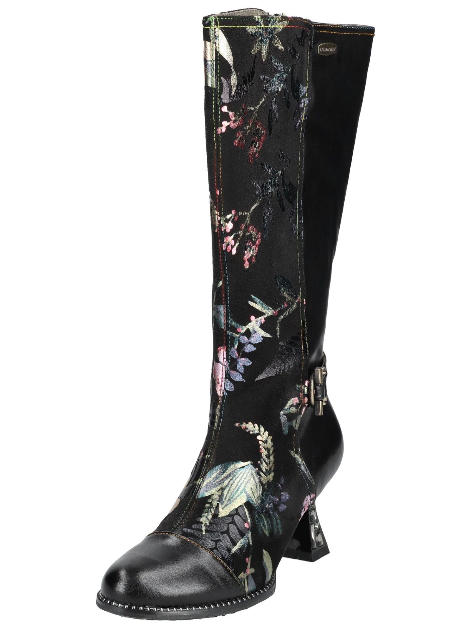 LAURA VITA High-Heel-Stiefel "LAURA VITA Stiefel Leder/Textil" günstig online kaufen