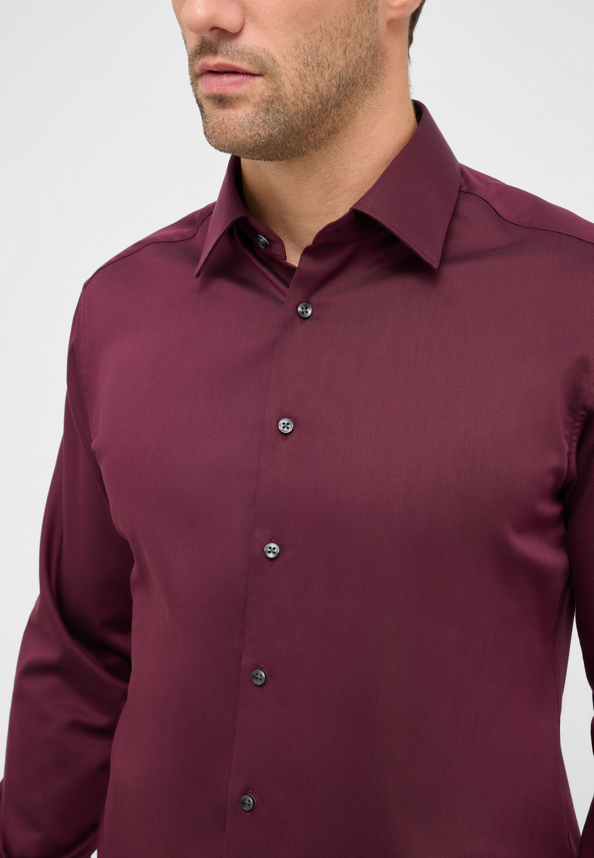 Thumbnail - Eterna Langarmhemd "MODERN FIT" NON IRON (bügelfrei)