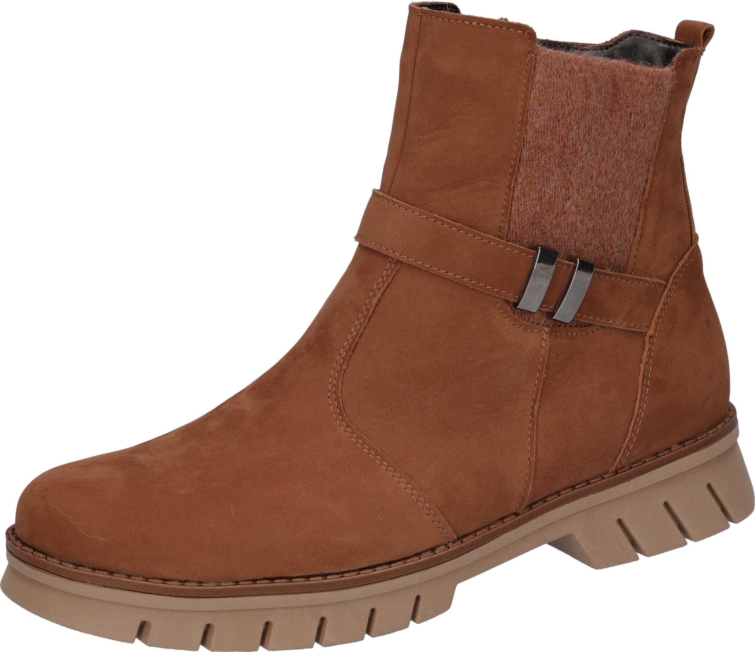 Chelseaboots »H-XARA«, Schlupfboots, Stiefelette, Blockabsatz, Bequemweite G (=weit)