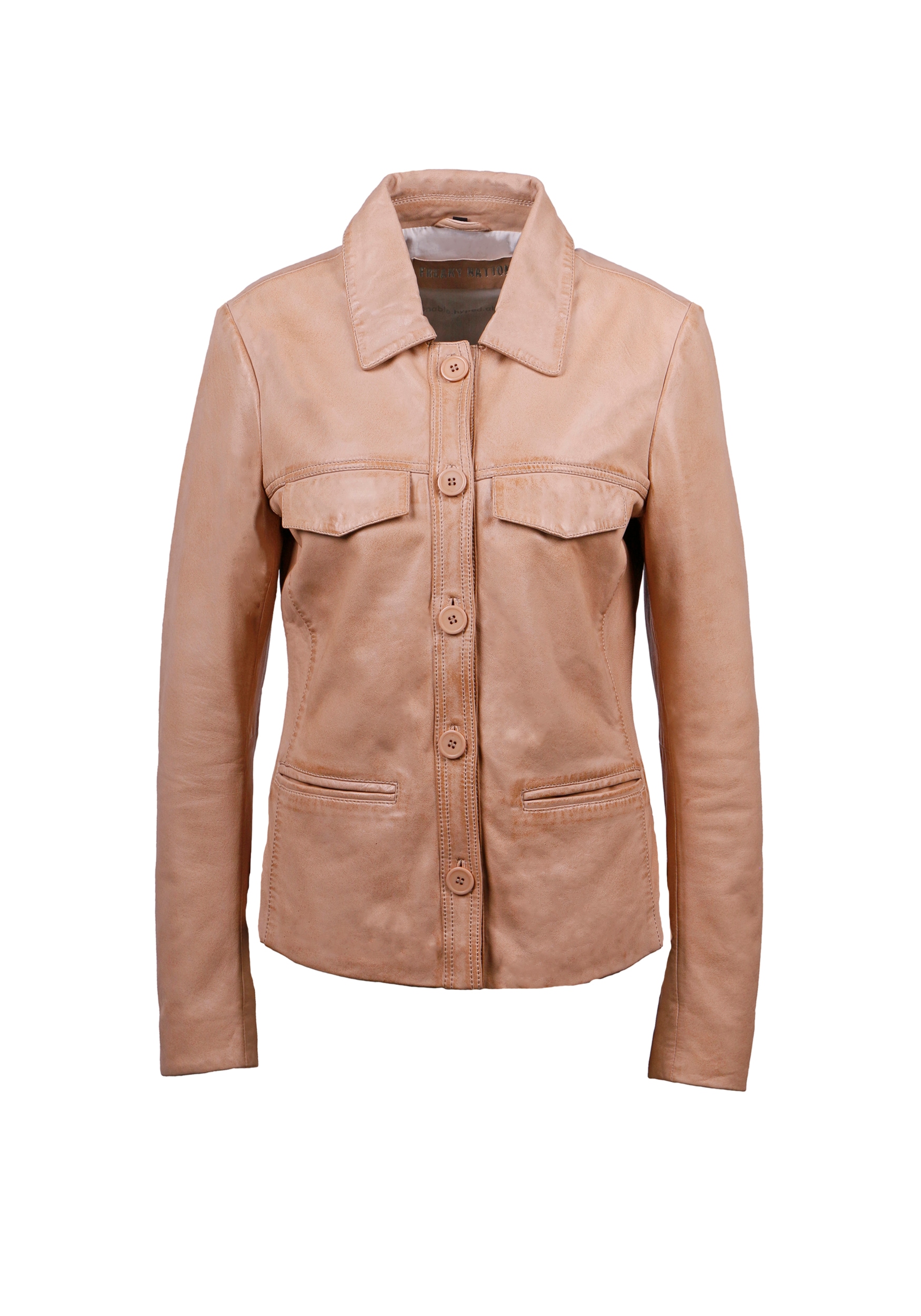 Freaky Nation Lederjacke "Ms.Lea-FN" günstig online kaufen