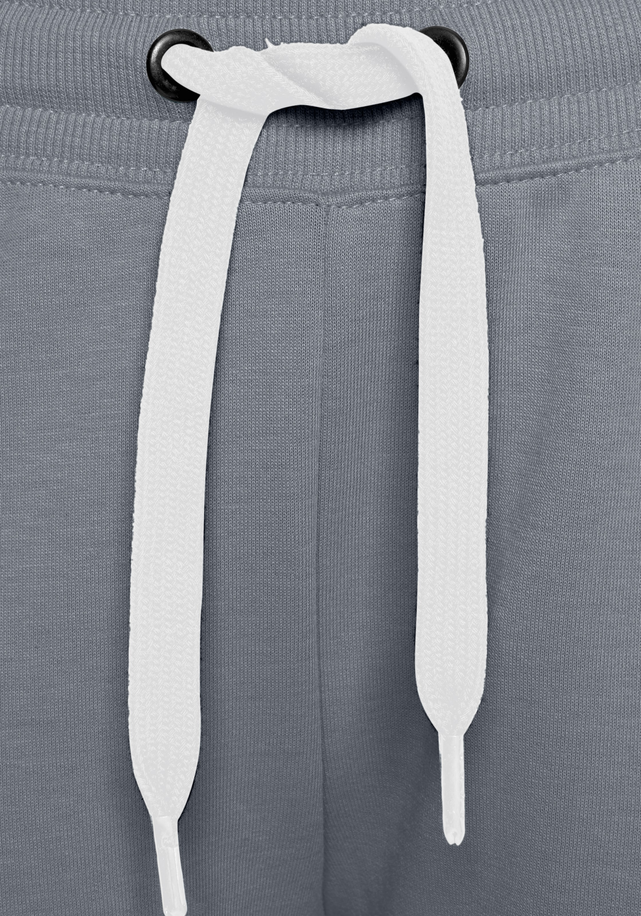 Bench. Loungewear Loungehose, mit Seitenstreifen und geradem Bein, Loungewear