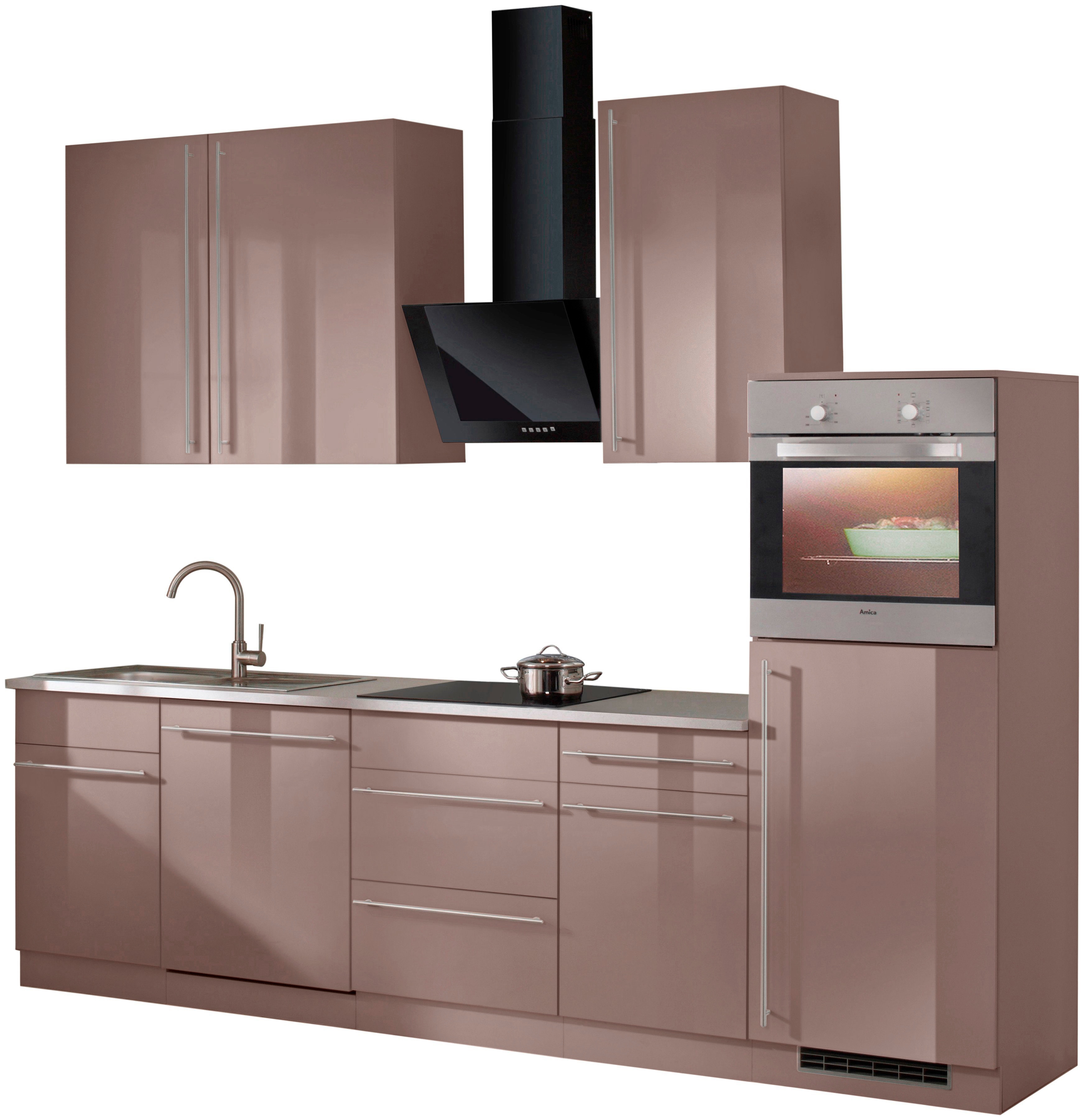 wiho Küchen 1100000002199 "Chicago" ohne E-Geräte, Breite 280 cm