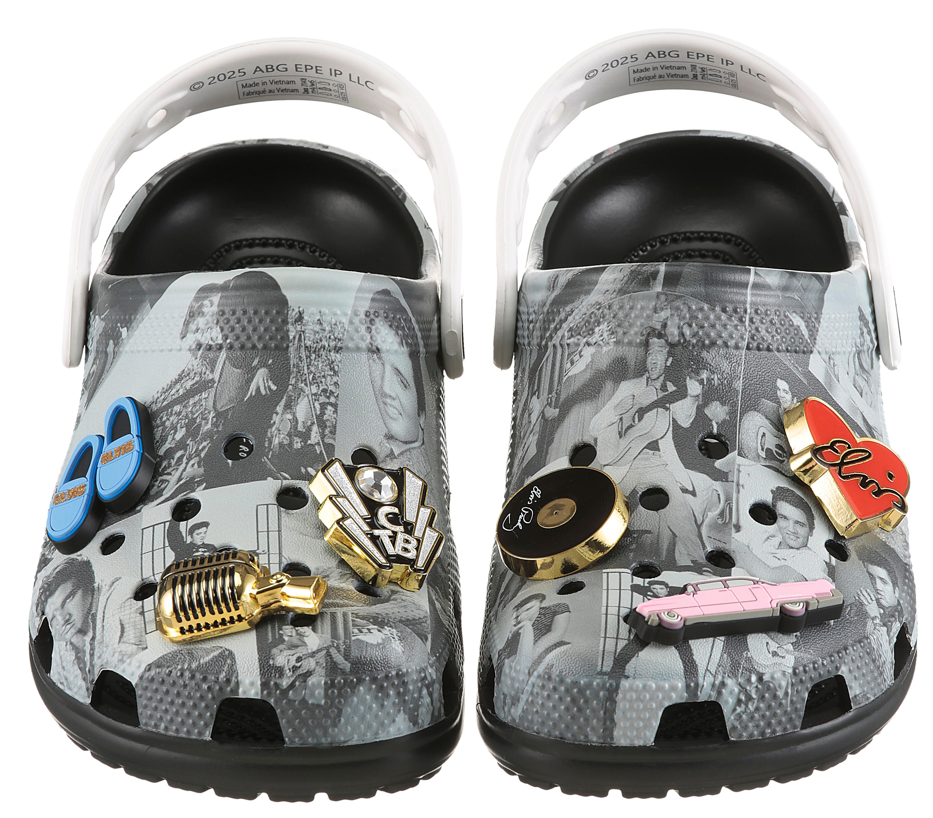 Thumbnail - Crocs Hausschuh "Classic Clog Elvis Presley" Clog, Sandale, Hausschuh mit Fersenriemchen
