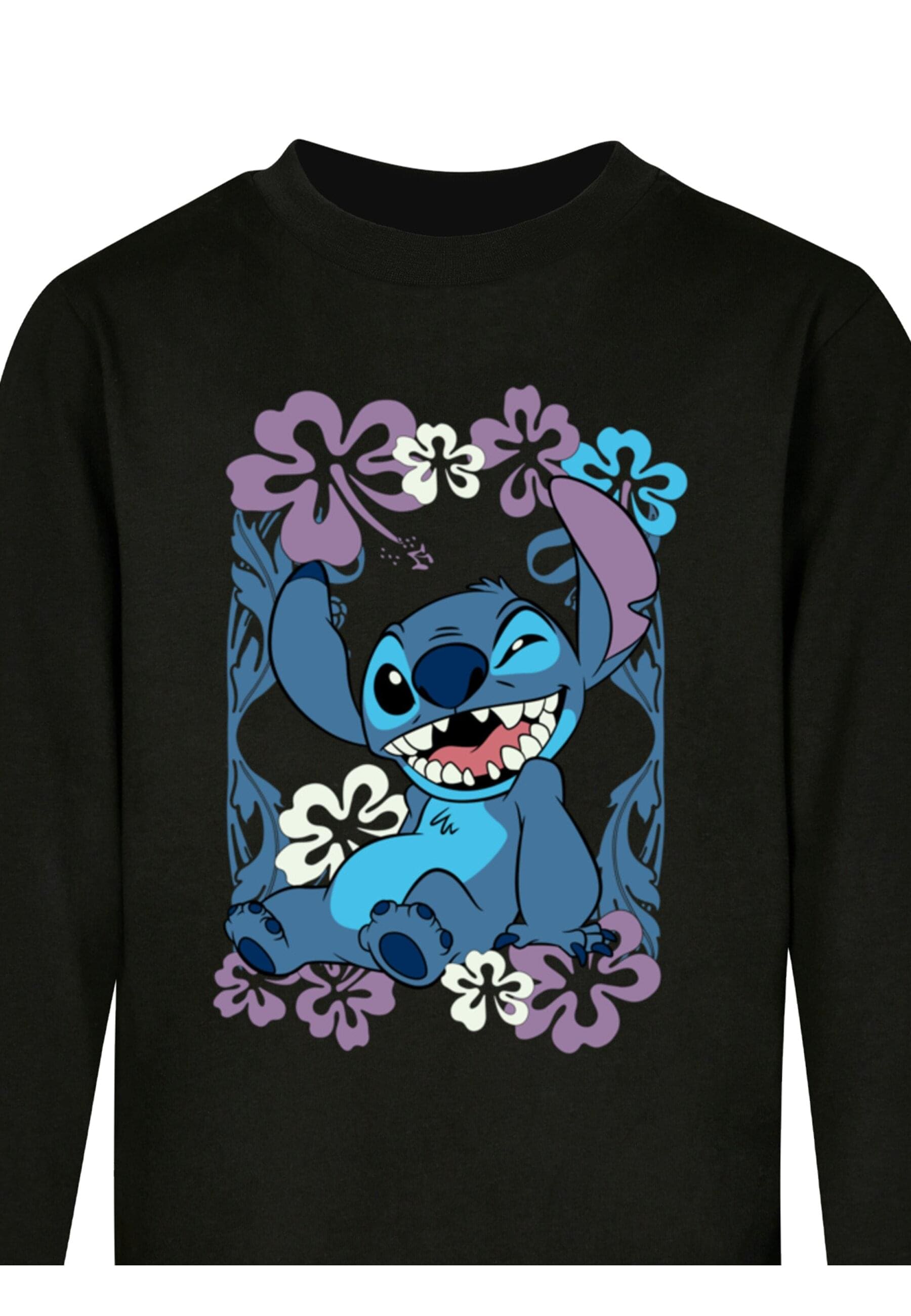 ABSOLUTE CULT Longsleeve »ABSOLUTE CULT Kids Lilo and Stitch - Flower Wink Longsleeve« 1 Stk. tlg.